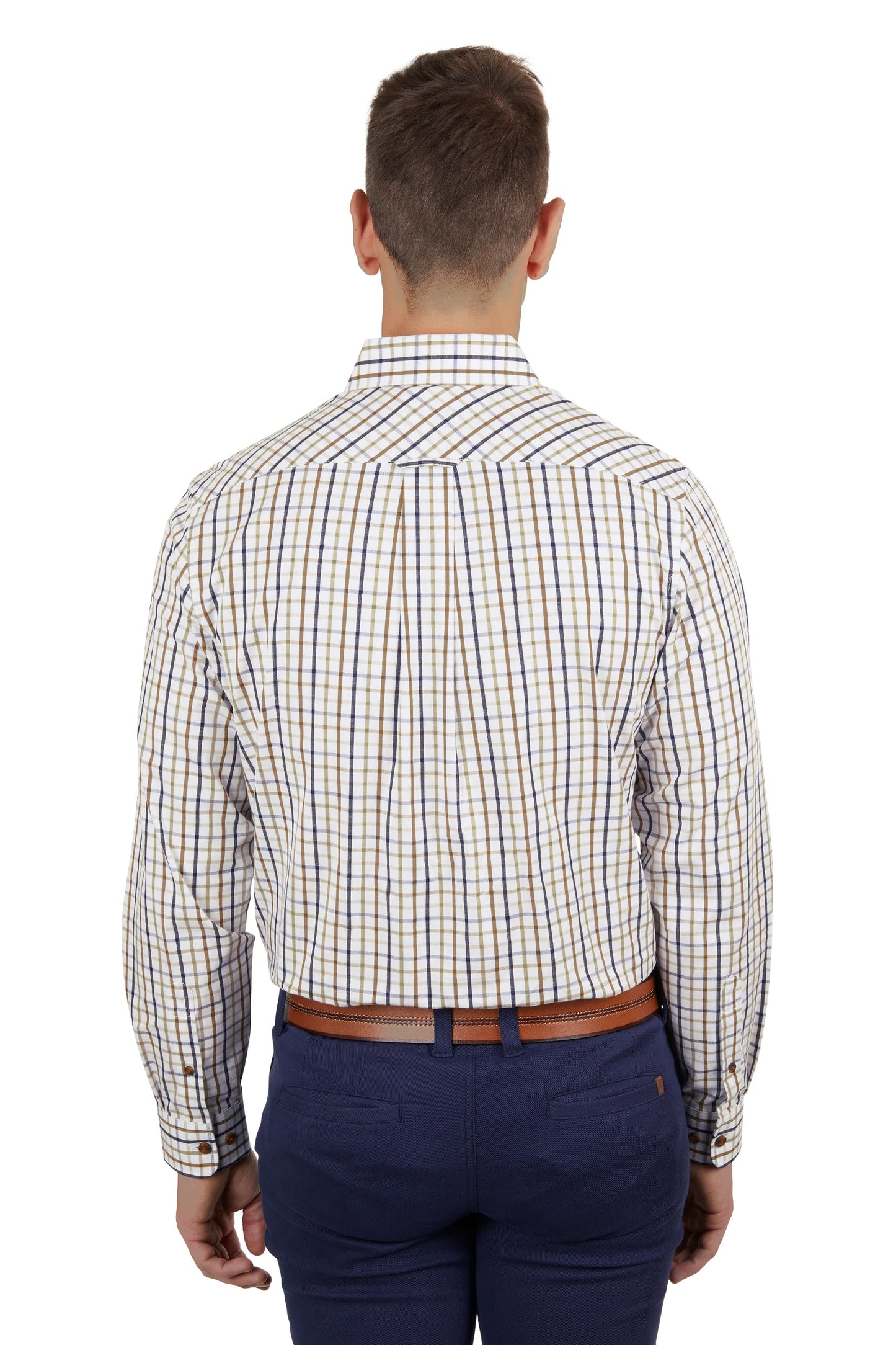 Thomas Cook Men’s Stan Check 2-Pocket Long Sleeve Shirt