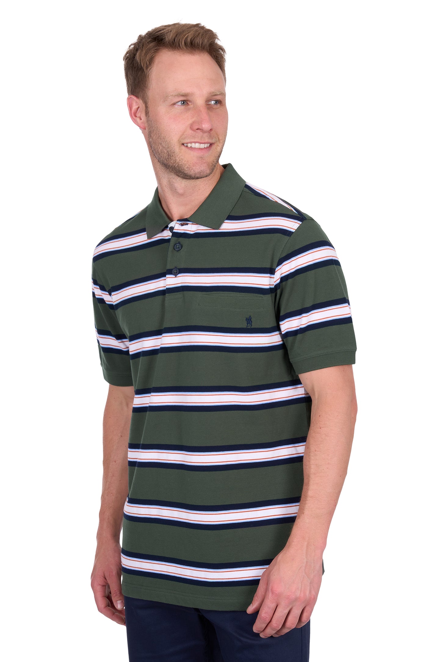 Thomas Cook Men’s Chad 1-Pocket Short Sleeve Polo