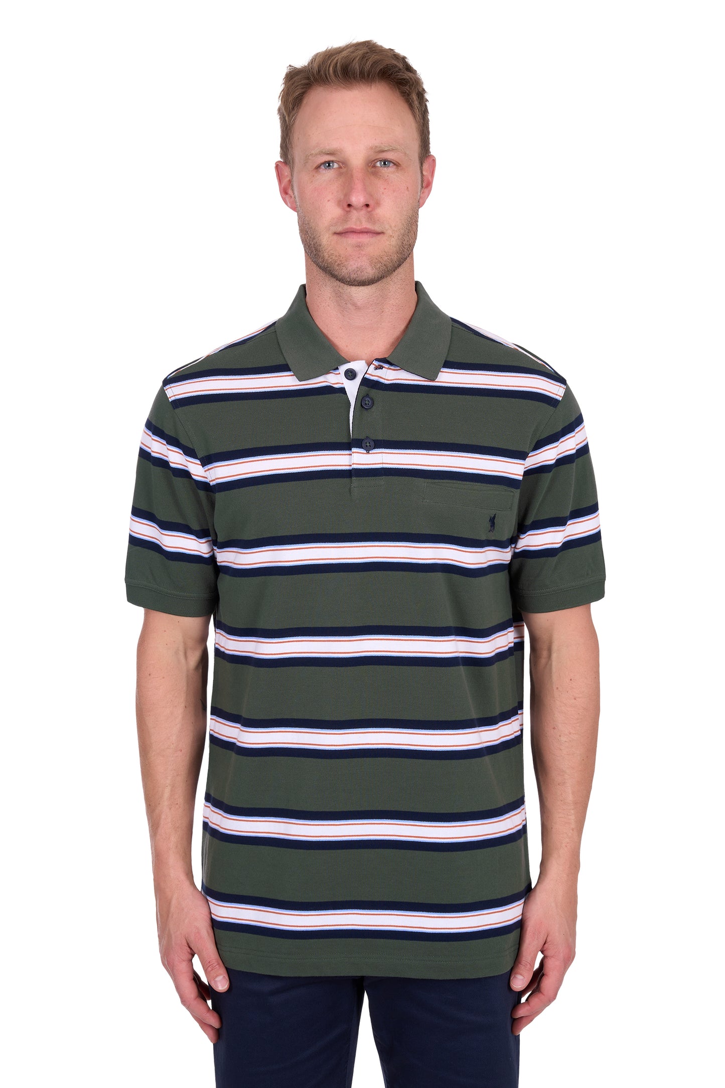 Thomas Cook Men’s Chad 1-Pocket Short Sleeve Polo