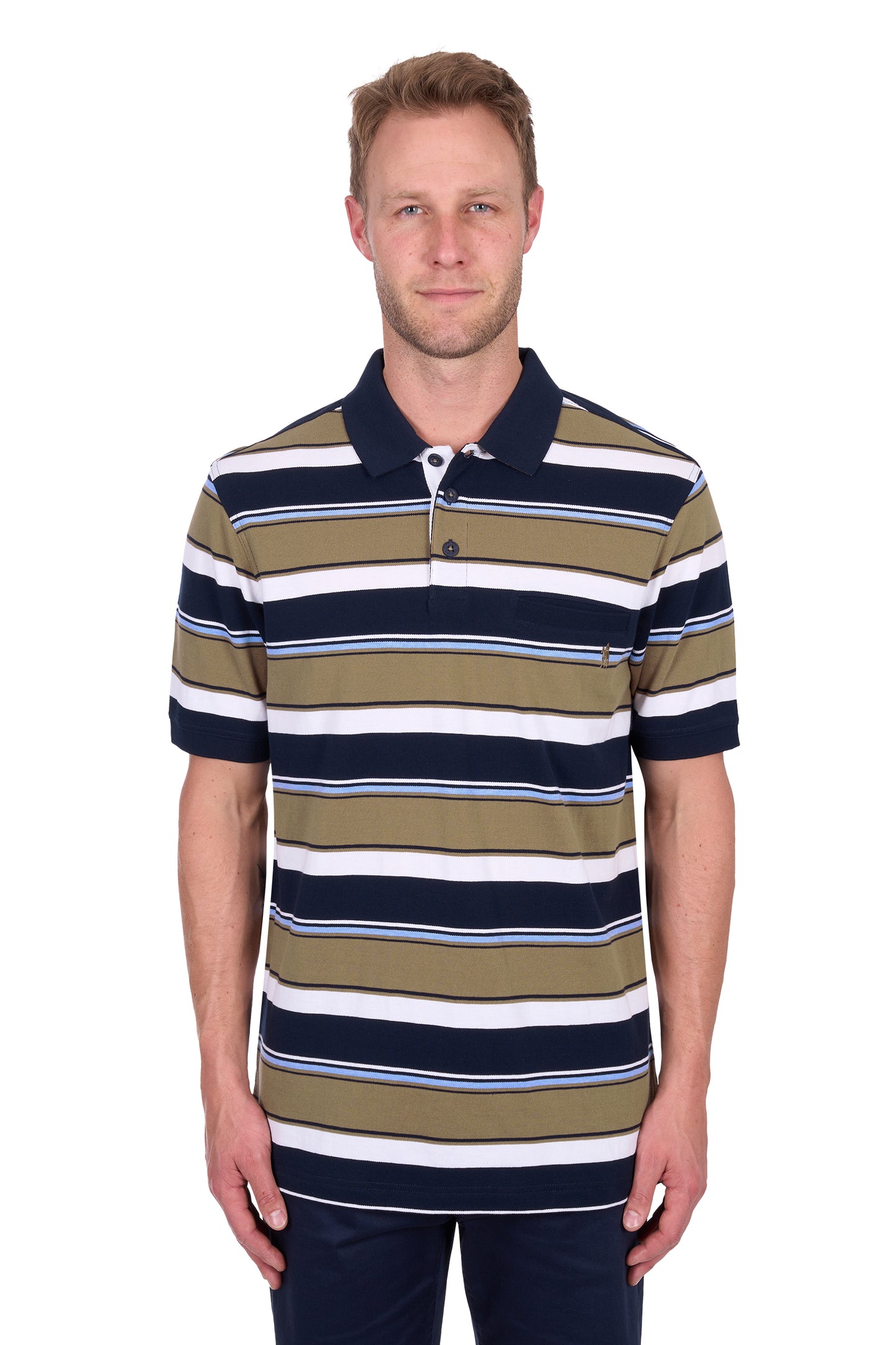 Thomas Cook Men’s Tim 1-Pocket Short Sleeve Polo