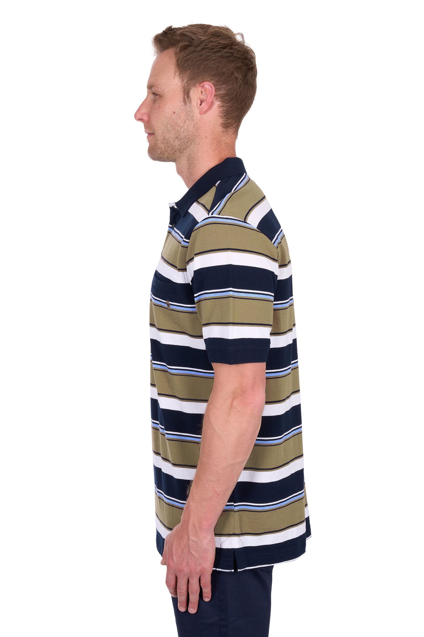Thomas Cook Men’s Tim 1-Pocket Short Sleeve Polo
