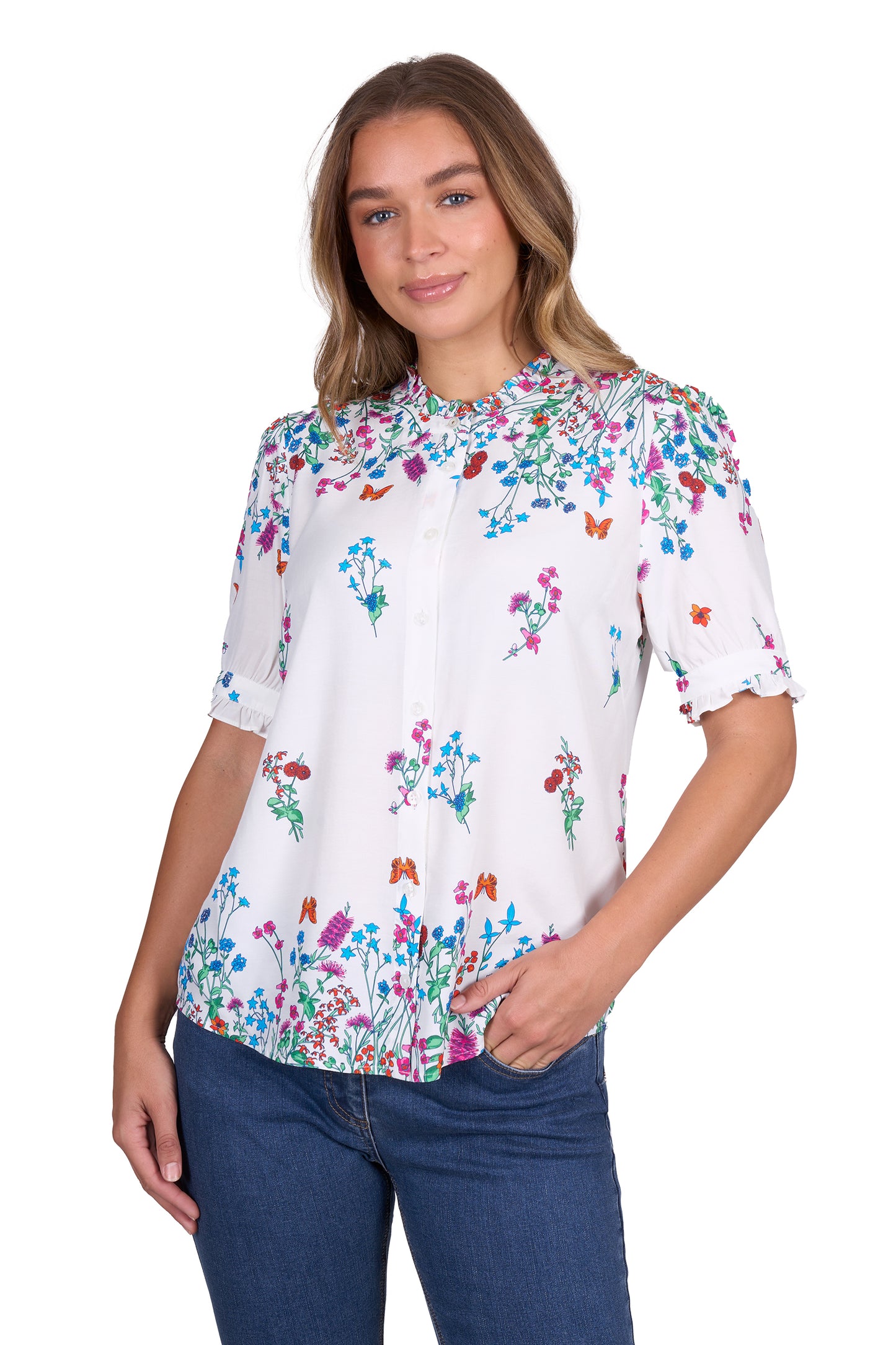 Thomas Cook Women's Bridget Short Sleeve Blouse