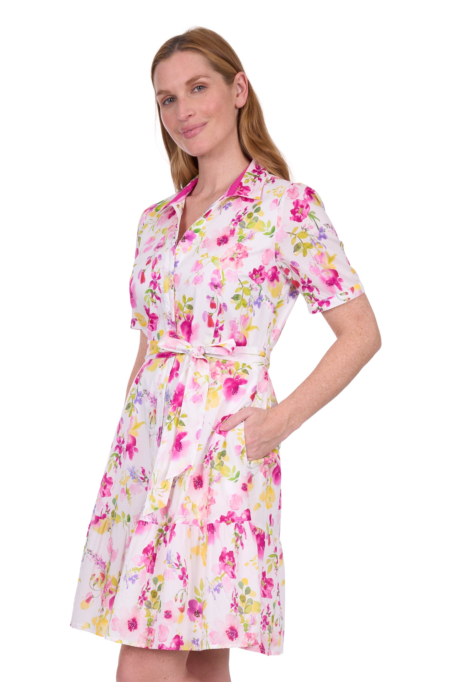 Thomas Cook Women's Flora Short Sleeve Dress