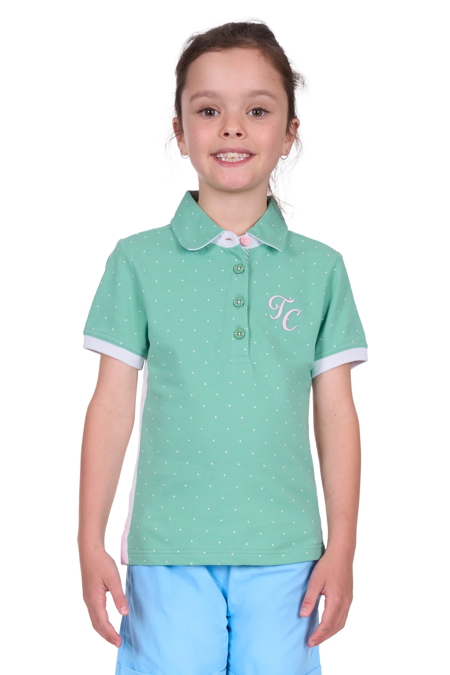 Thomas Cook Girl’s Stacie Short Sleeve Polo