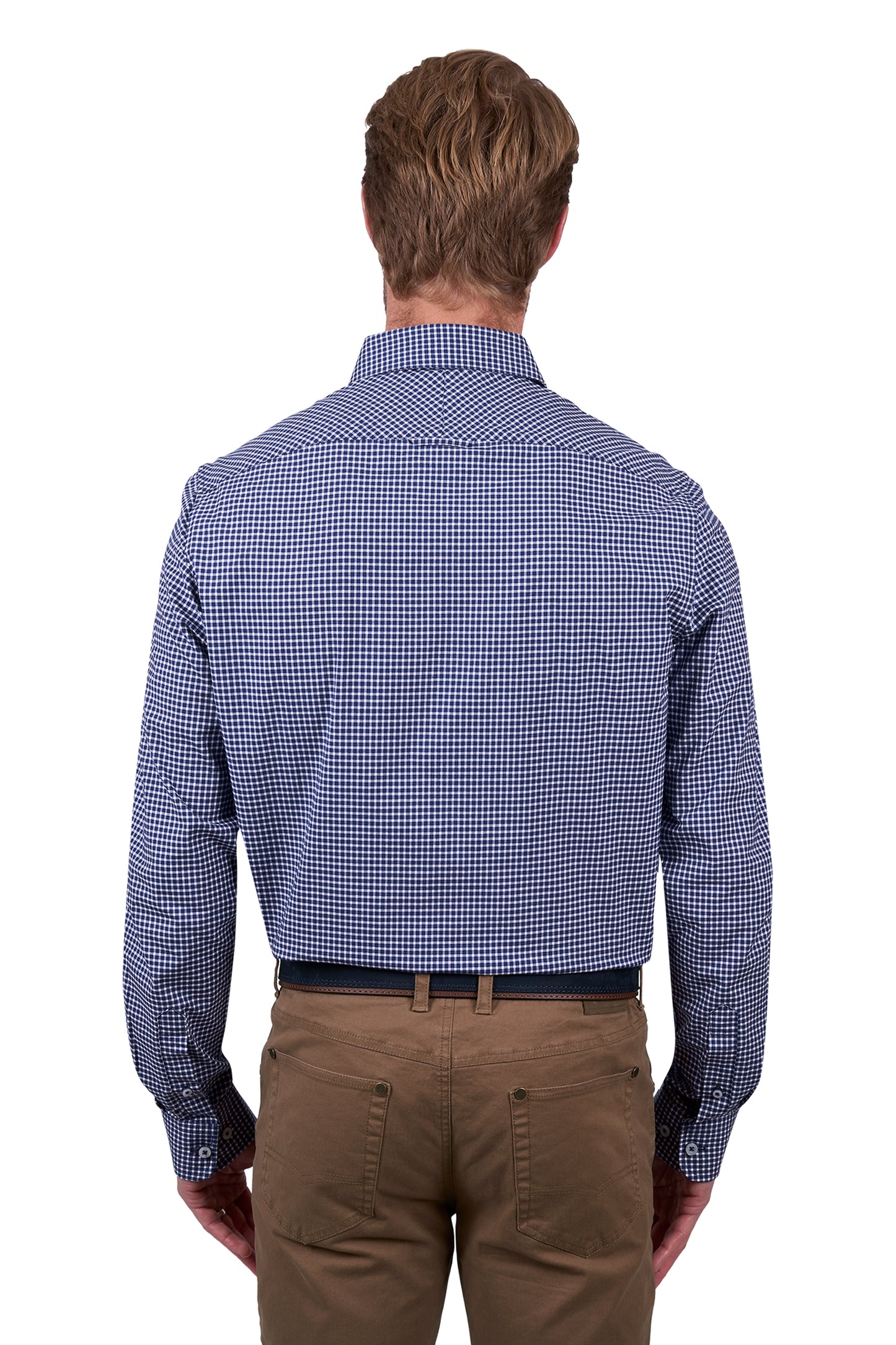 Thomas Cook Men’s Brock Check Tailored Long Sleeve Shirt