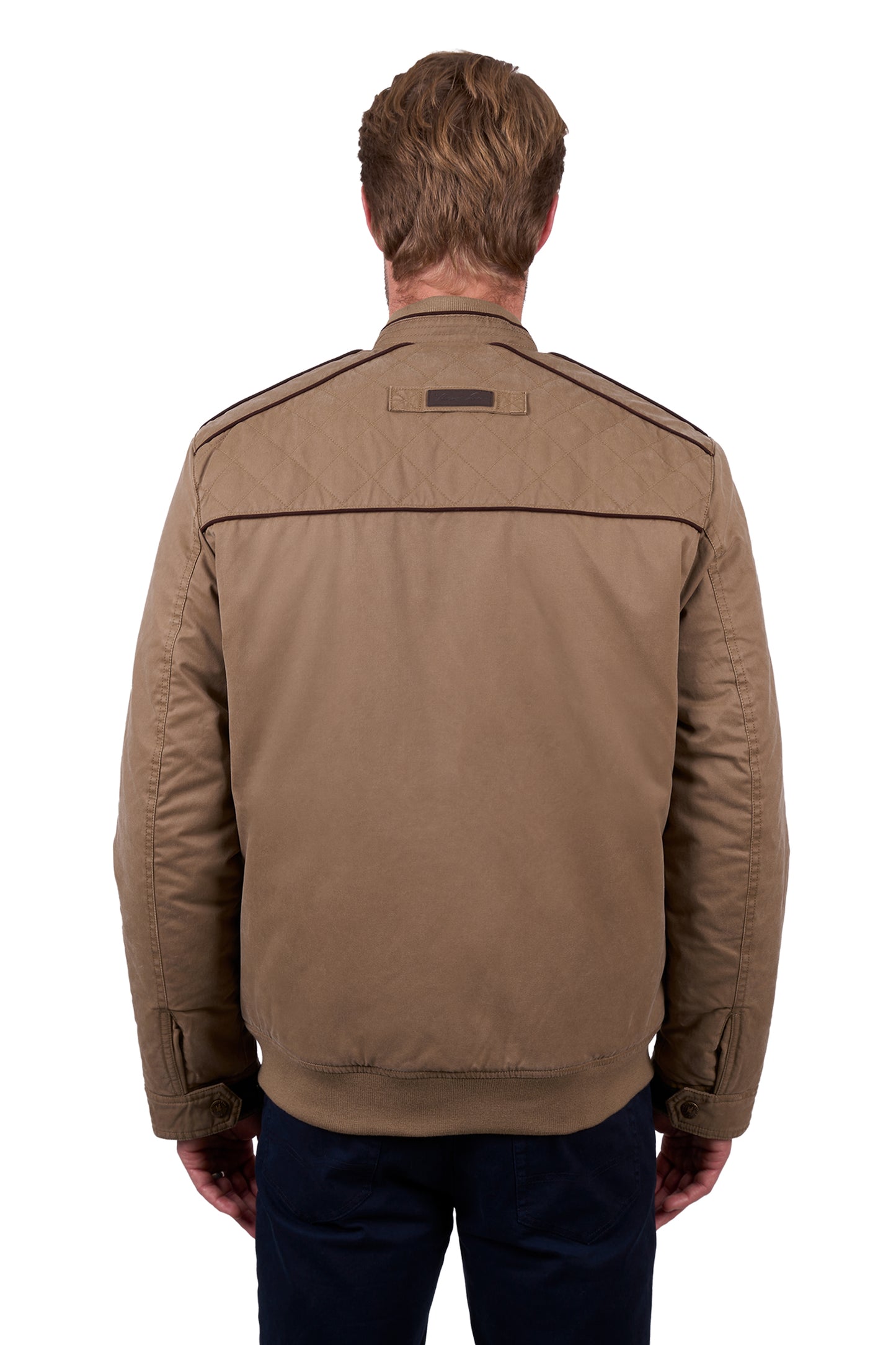 Thomas Cook Men’s Cam Faux Oilskin Jacket