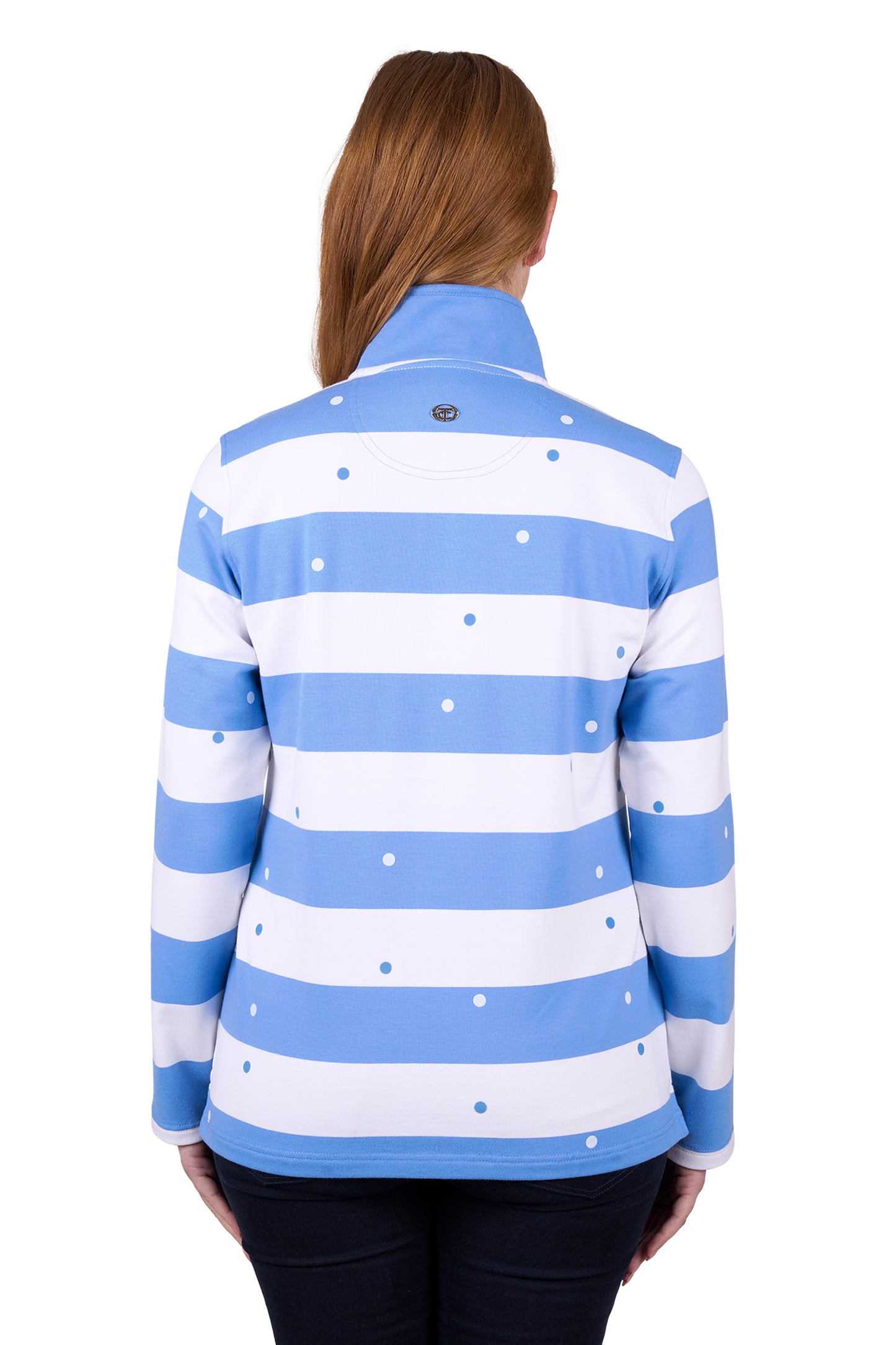 Thomas Cook Women’s Eden 1/4 Zip Stripe Rugby