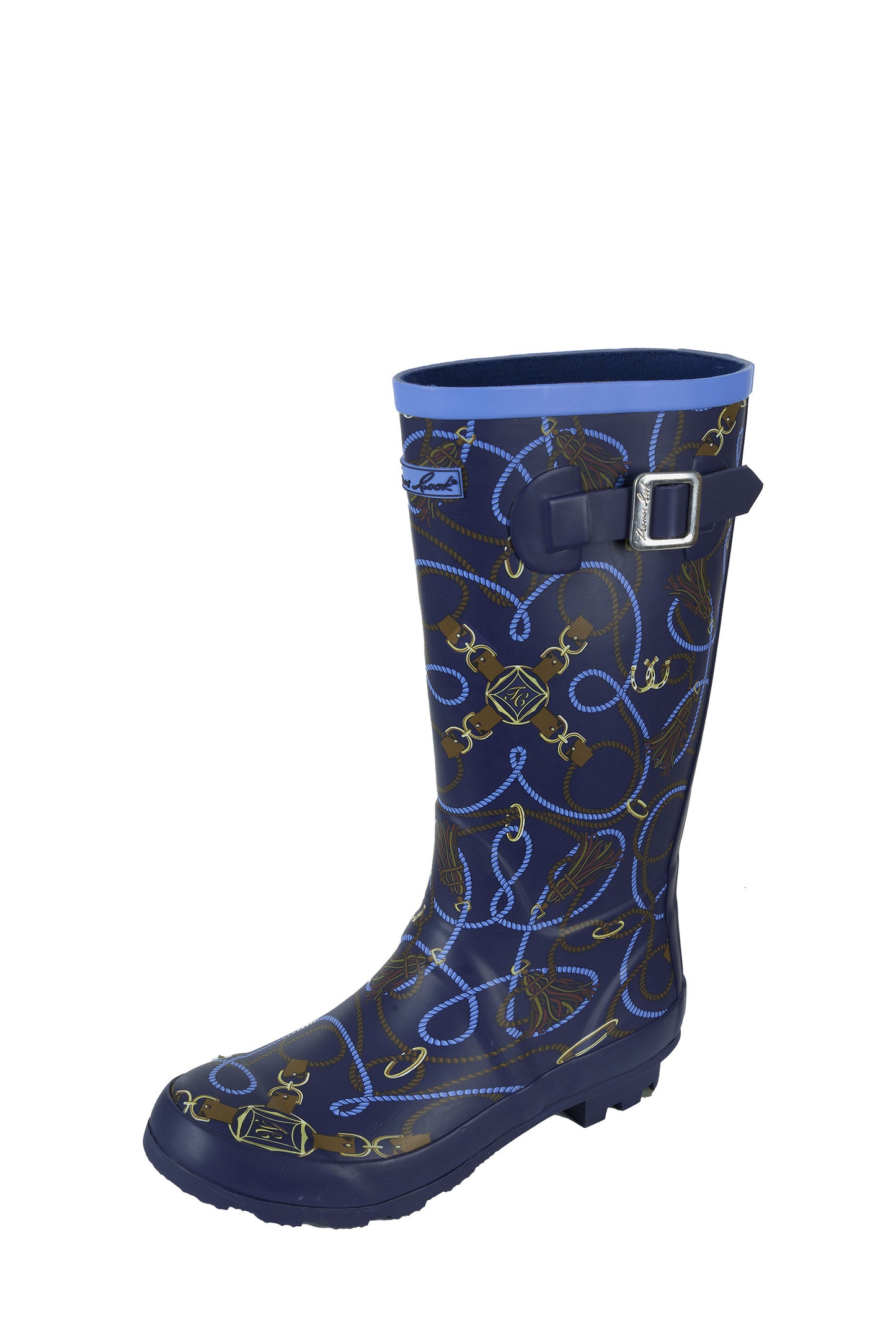 Thomas Cook Womens Deloriane Gumboot - Navy/Blue