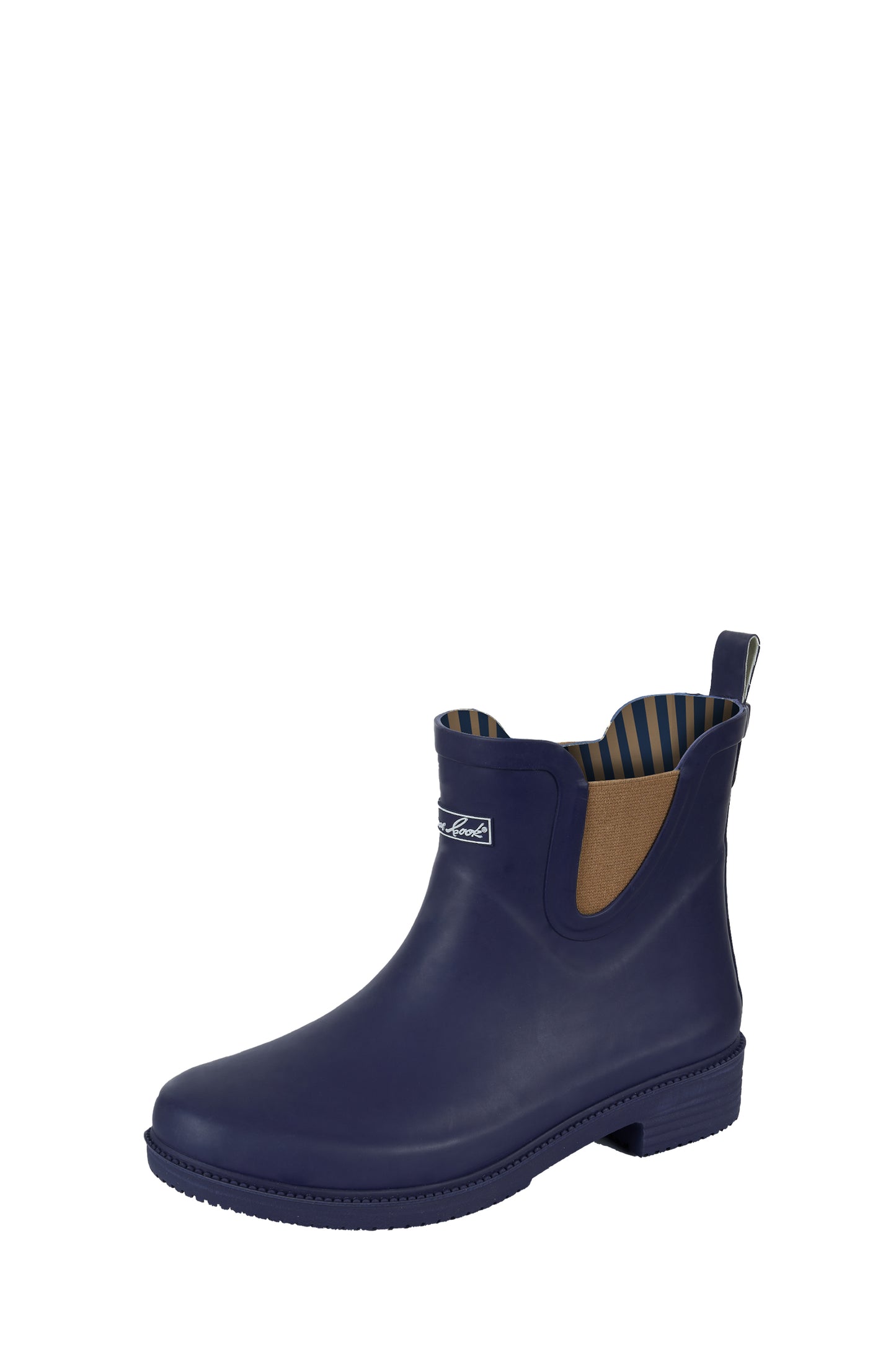 Thomas Cook Wynyard Jersey Gumboot - Navy/ Tan