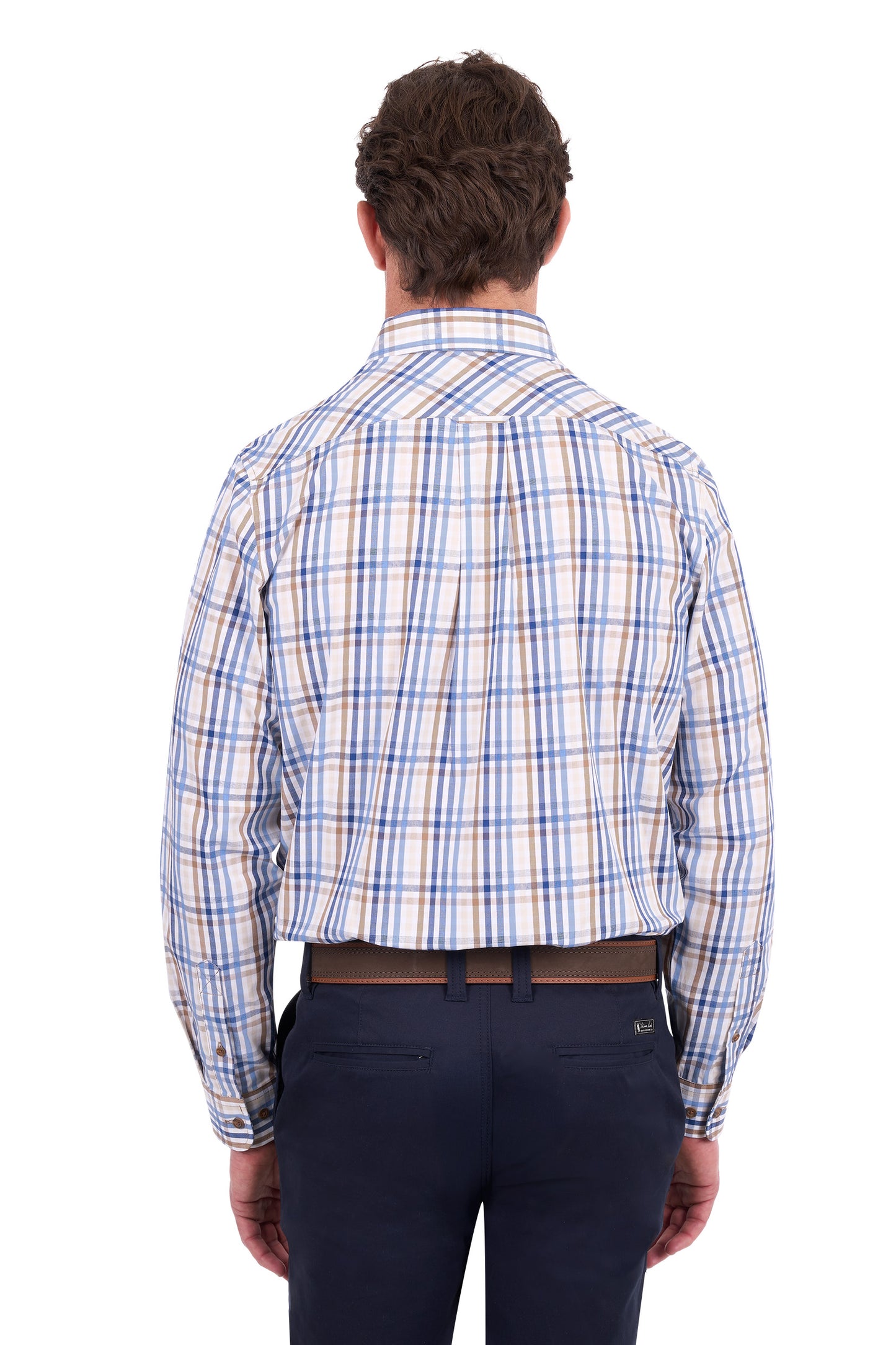 Thomas Cook Men’s Tommy Check 2-Pocket Long Sleeve Shirt