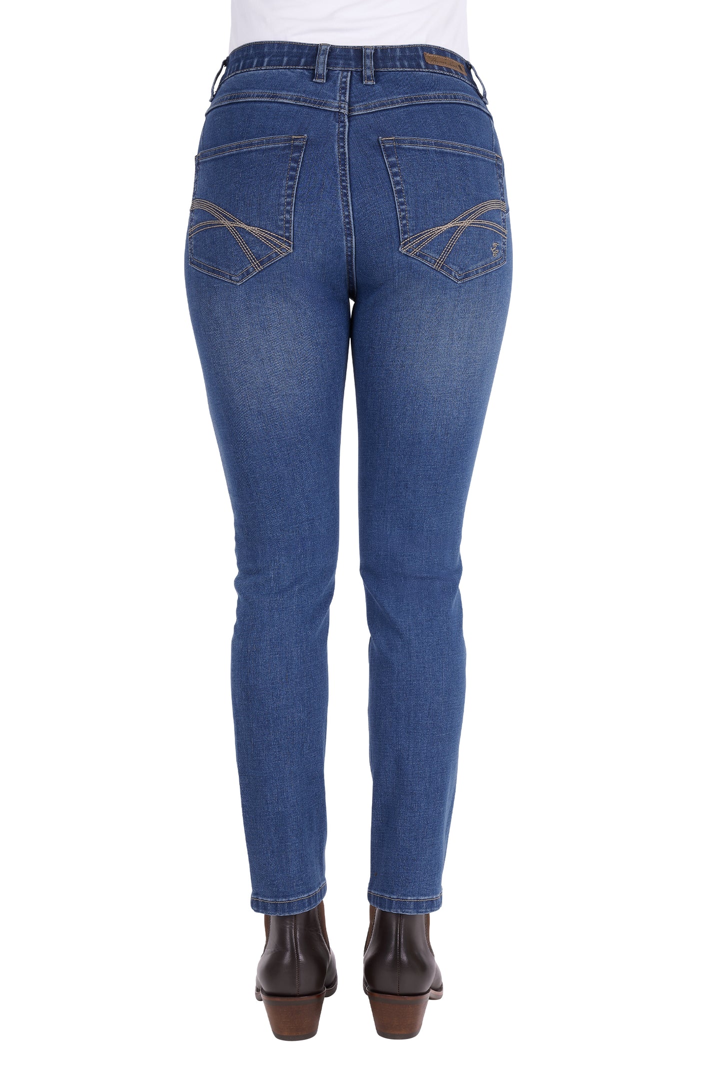 Thomas Cook Women’s Ebony Slim Leg Jean 28” Leg