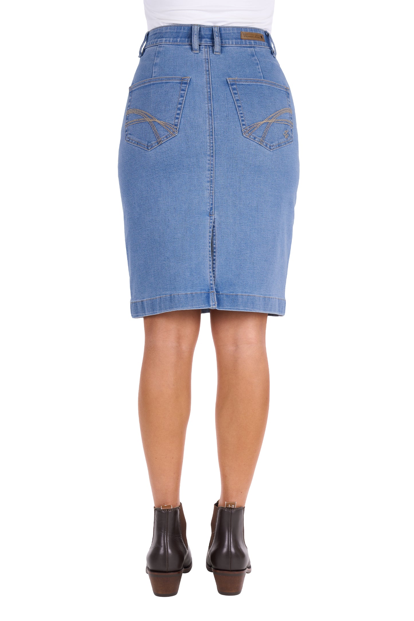Thomas Cook Women’s Ebony Denim Skirt
