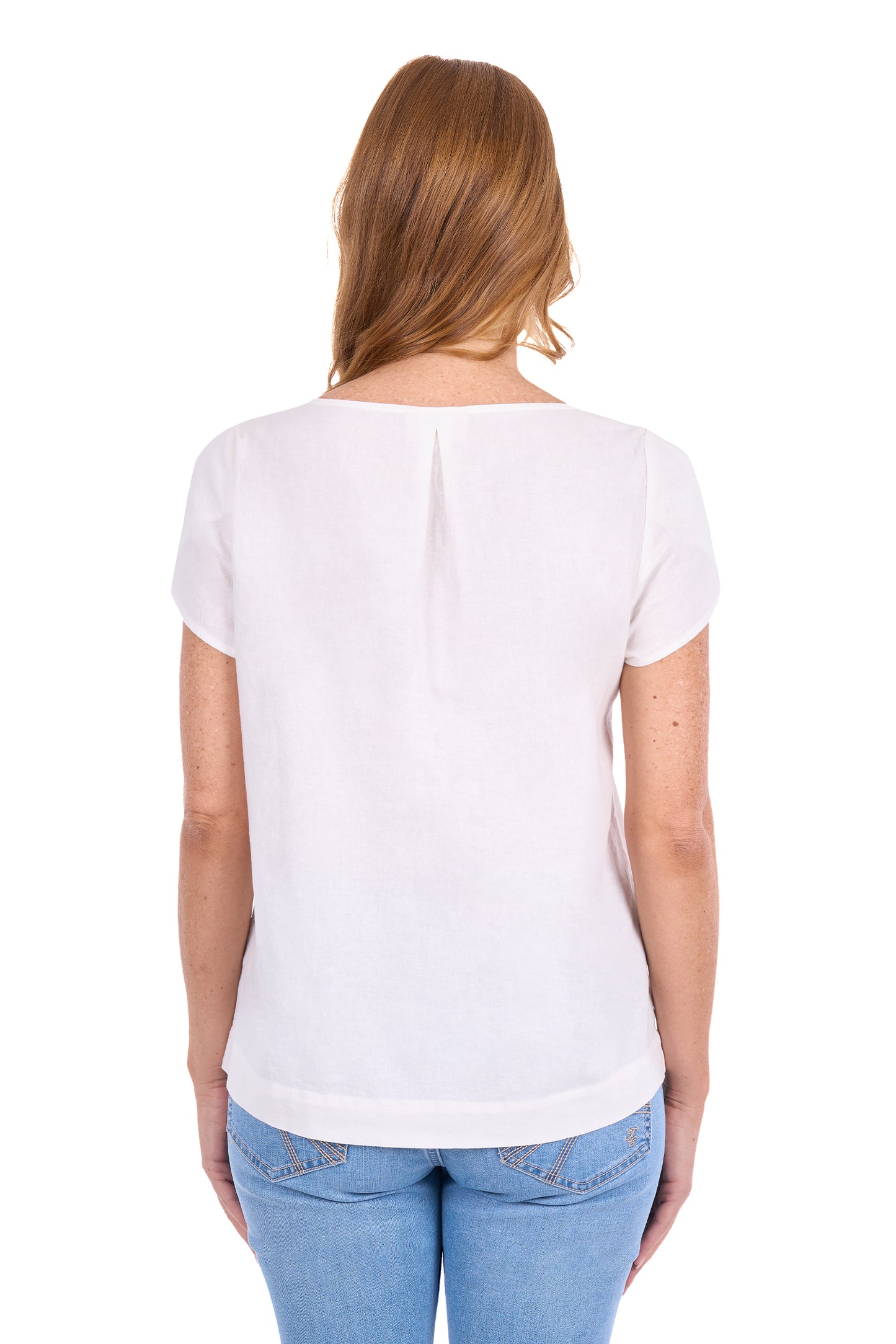 Thomas Cook Women’s Sadie Linen Top - White