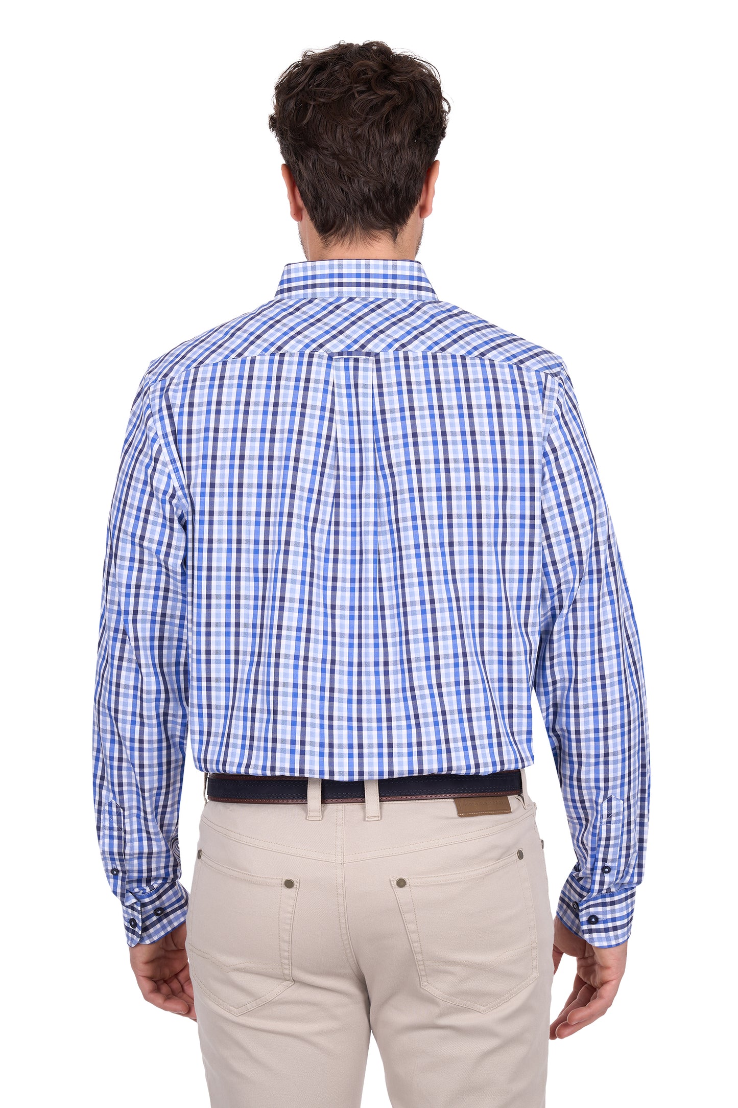 Thomas Cook Men’s Andrew Check 1-Pocket Long Sleeve Shirt