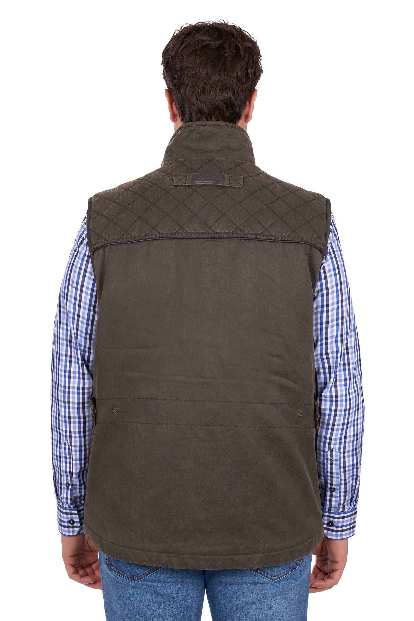 Thomas Cook Men’s Marcus Faux Oilskin Vest