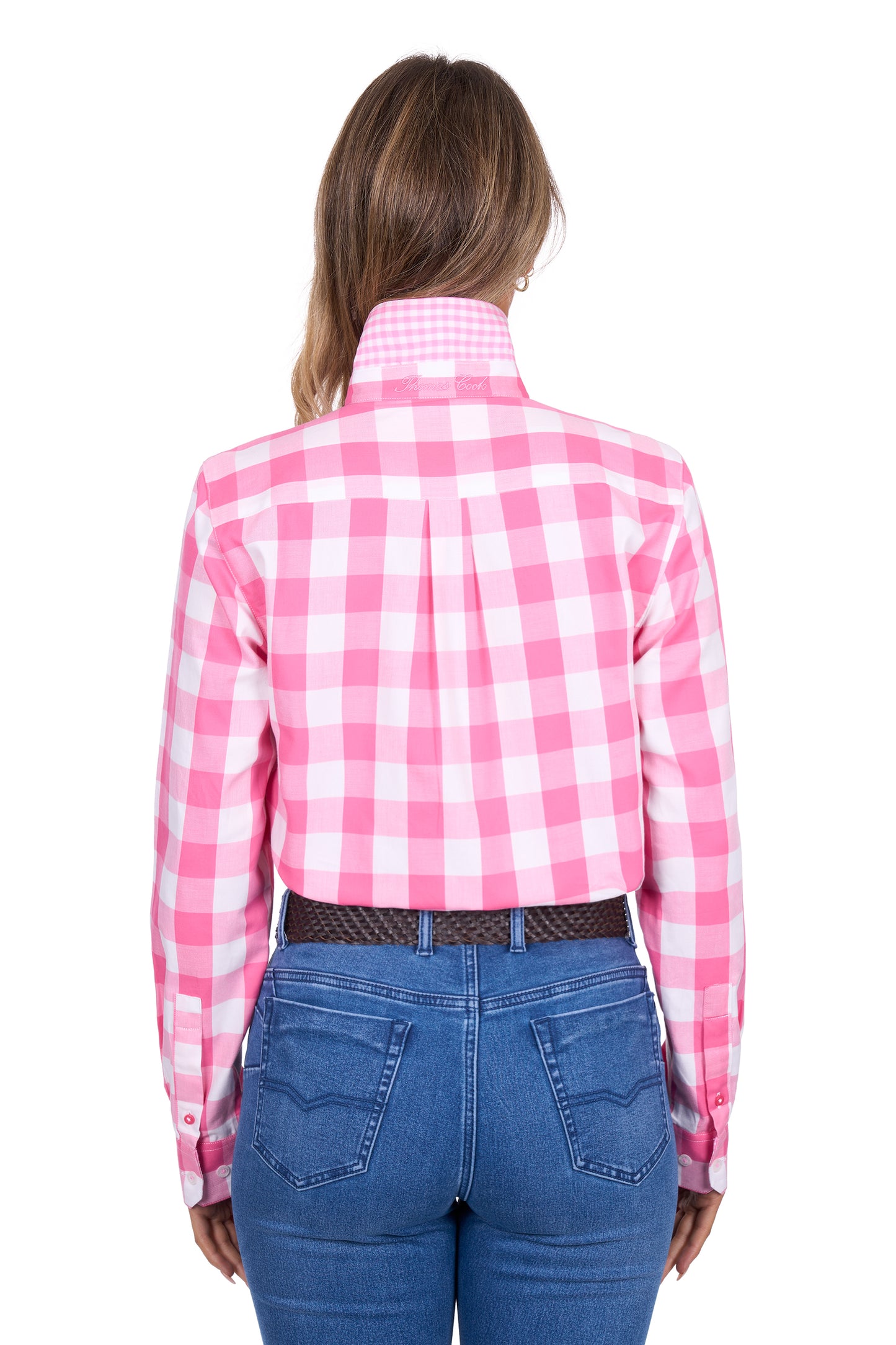 Thomas Cook Women's Tamara Long Sleeve Shirt - Pink/White