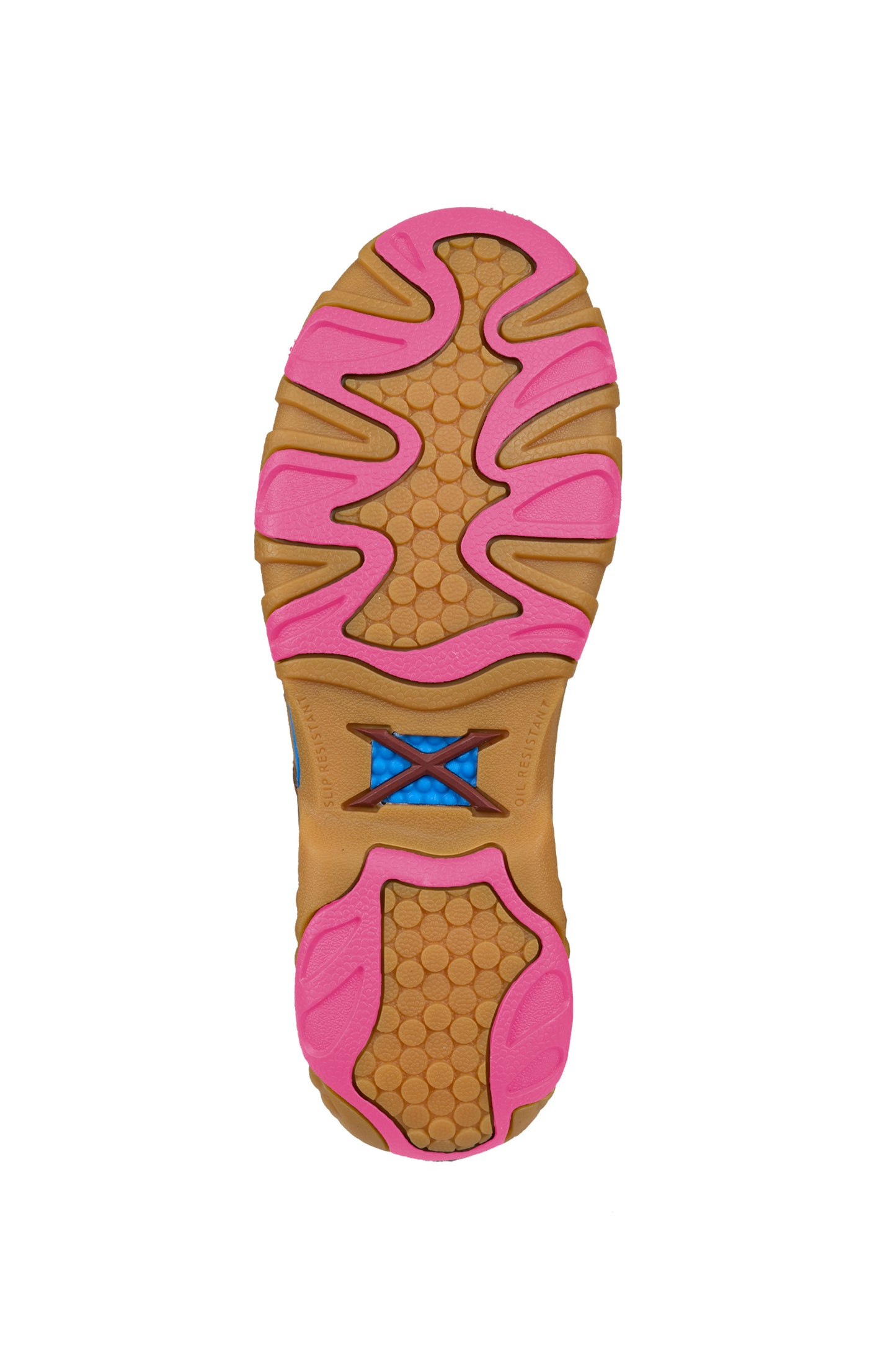 Twisted X Women’s Pink Ribbon Cellstretch Mocs Elastic Tie - TCWDMX001