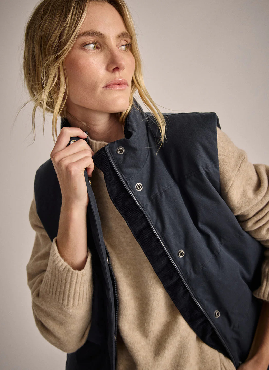 Drizabone Women's Vintage Wax Padded Vest