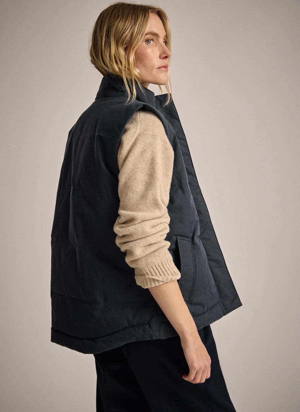Drizabone Women's Vintage Wax Padded Vest