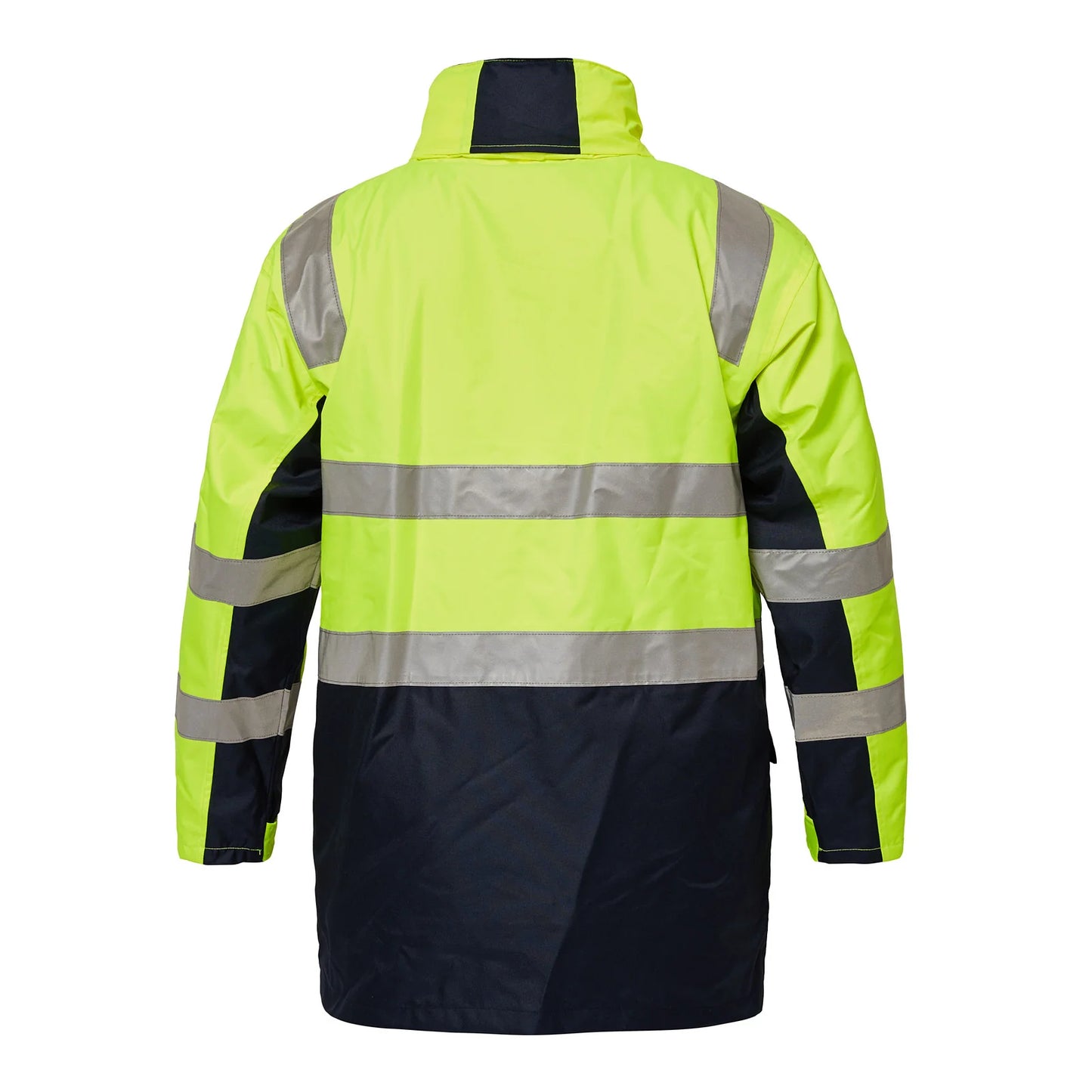 NCC Hi Vis Jacket with Tape - Yellow Navy