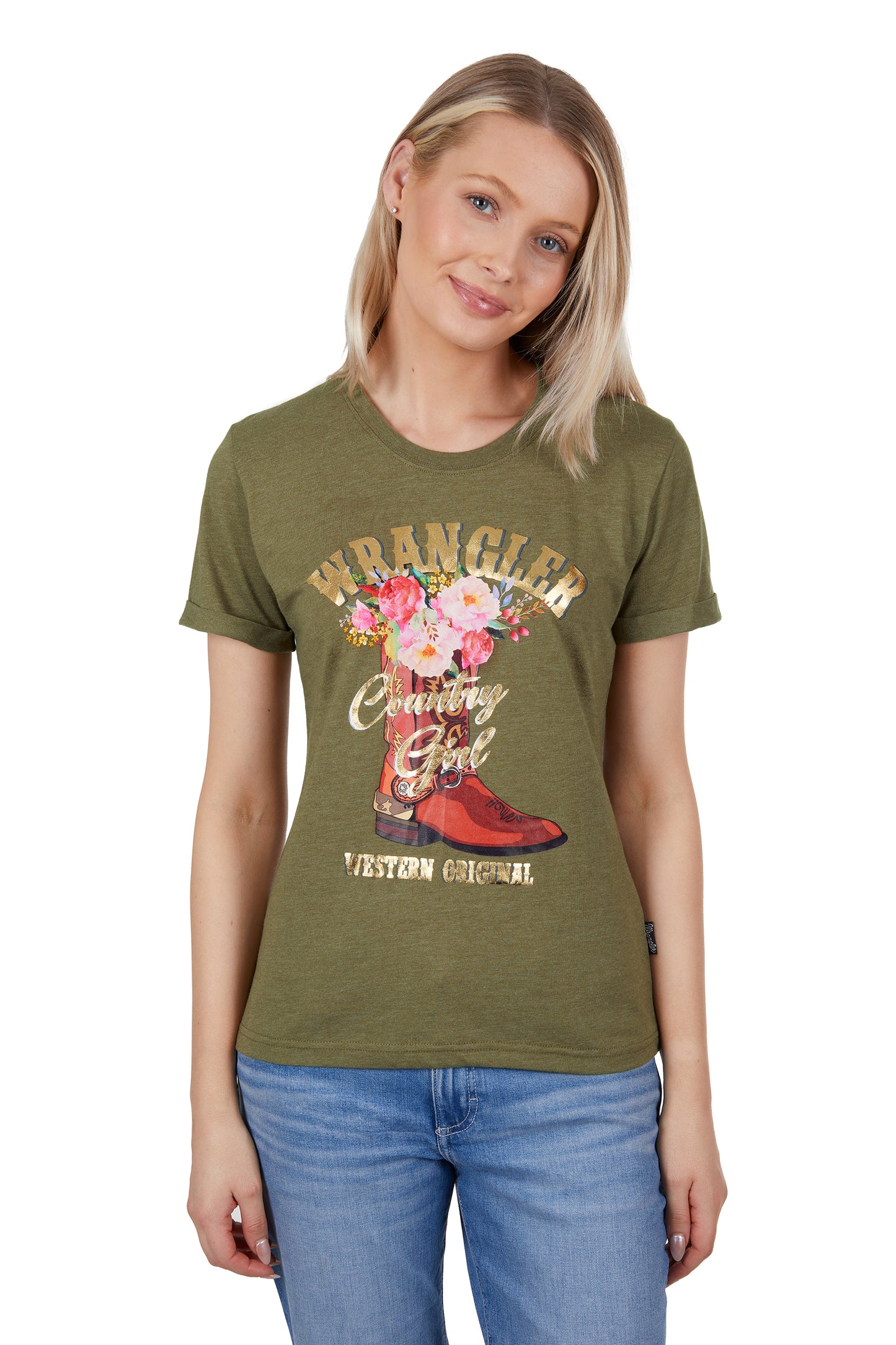 Wrangler Womens Macy Short Sleeve Tee