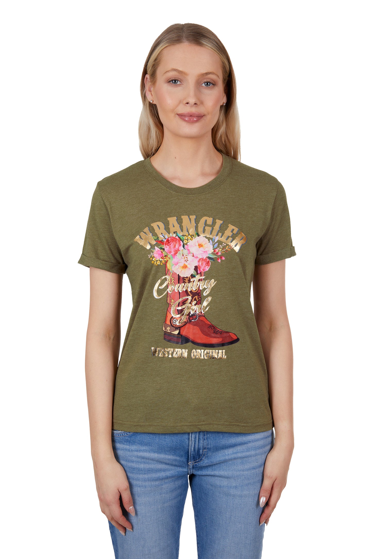 Wrangler Womens Macy Short Sleeve Tee