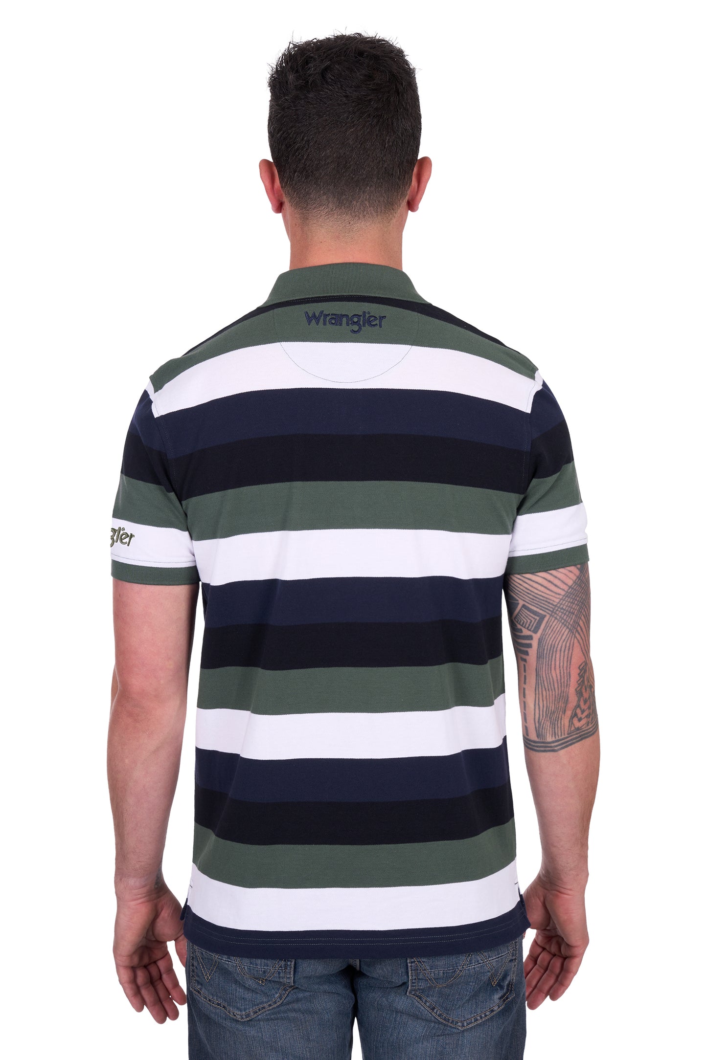 Wrangler Men’s Alan 1-Pocket Short Sleeve Polo