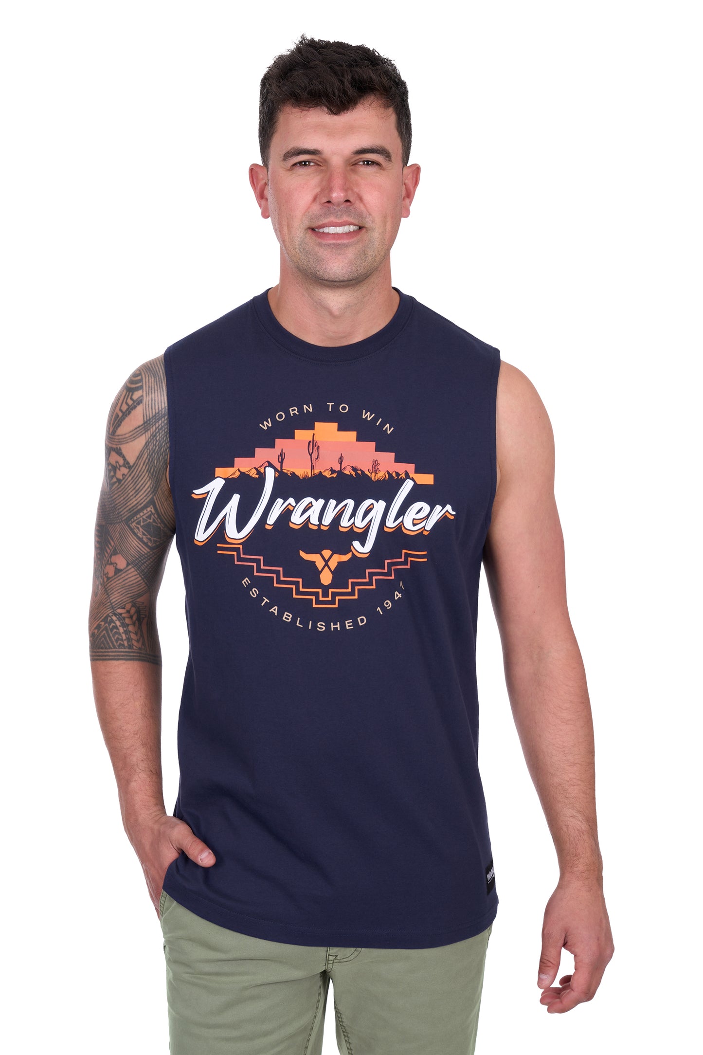Wrangler Men’s Mario Muscle Tank