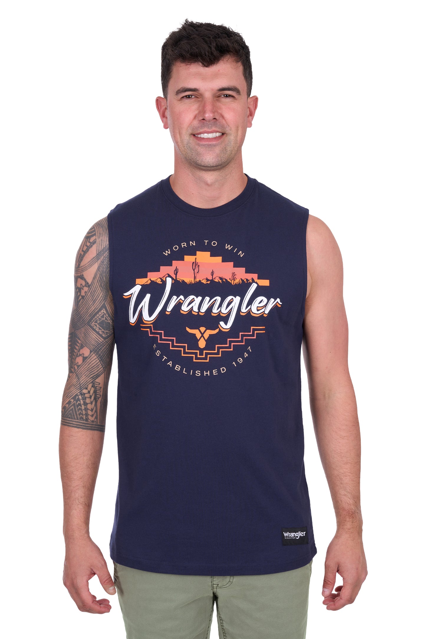 Wrangler Men’s Mario Muscle Tank