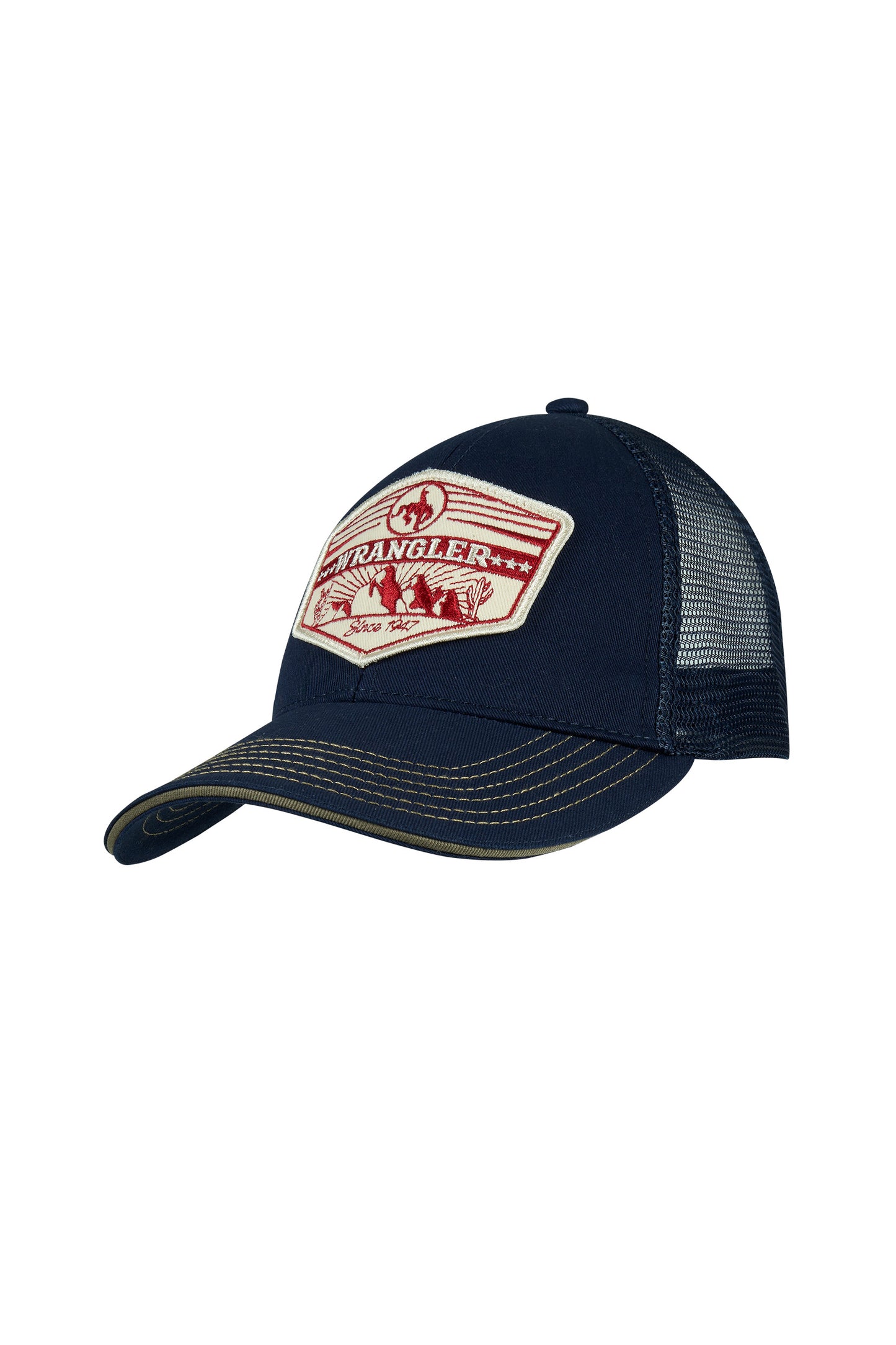 Wrangler Trevor 6 Panel Trucker Cap