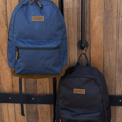 Wrangler Jessie Backpack - Navy/Tan