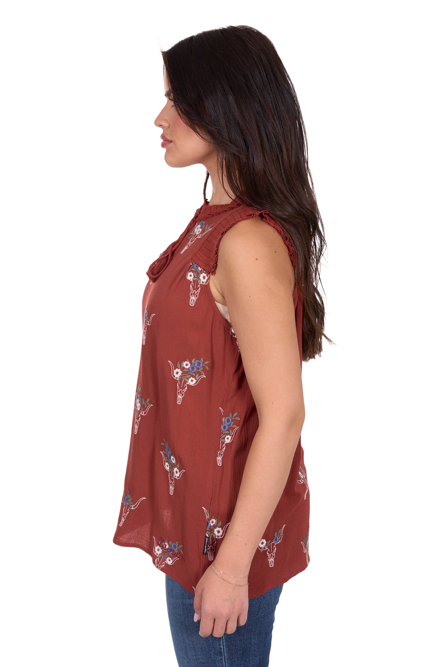 Wrangler Women’s Krissy Sleeveless Blouse