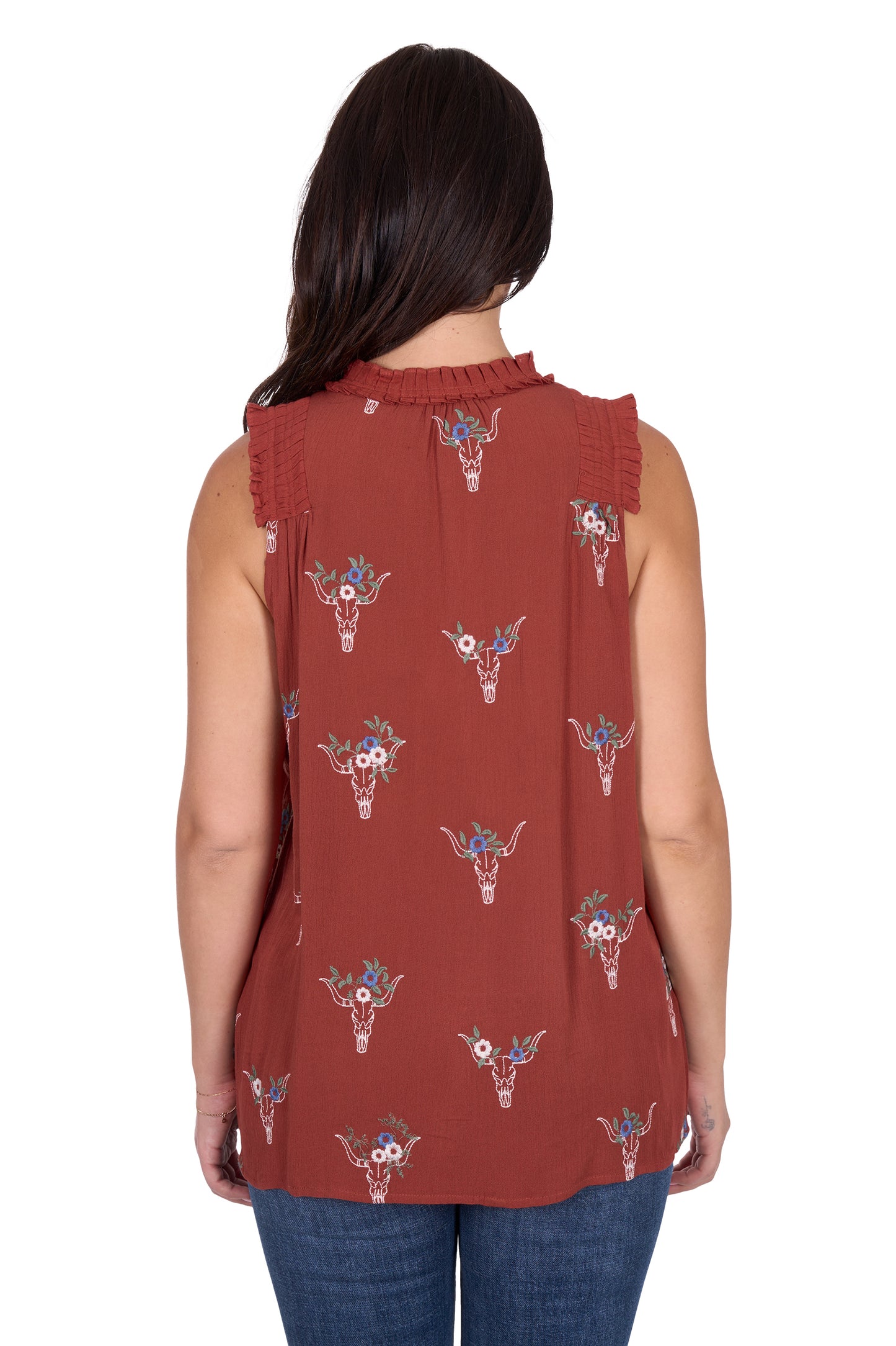 Wrangler Women’s Krissy Sleeveless Blouse