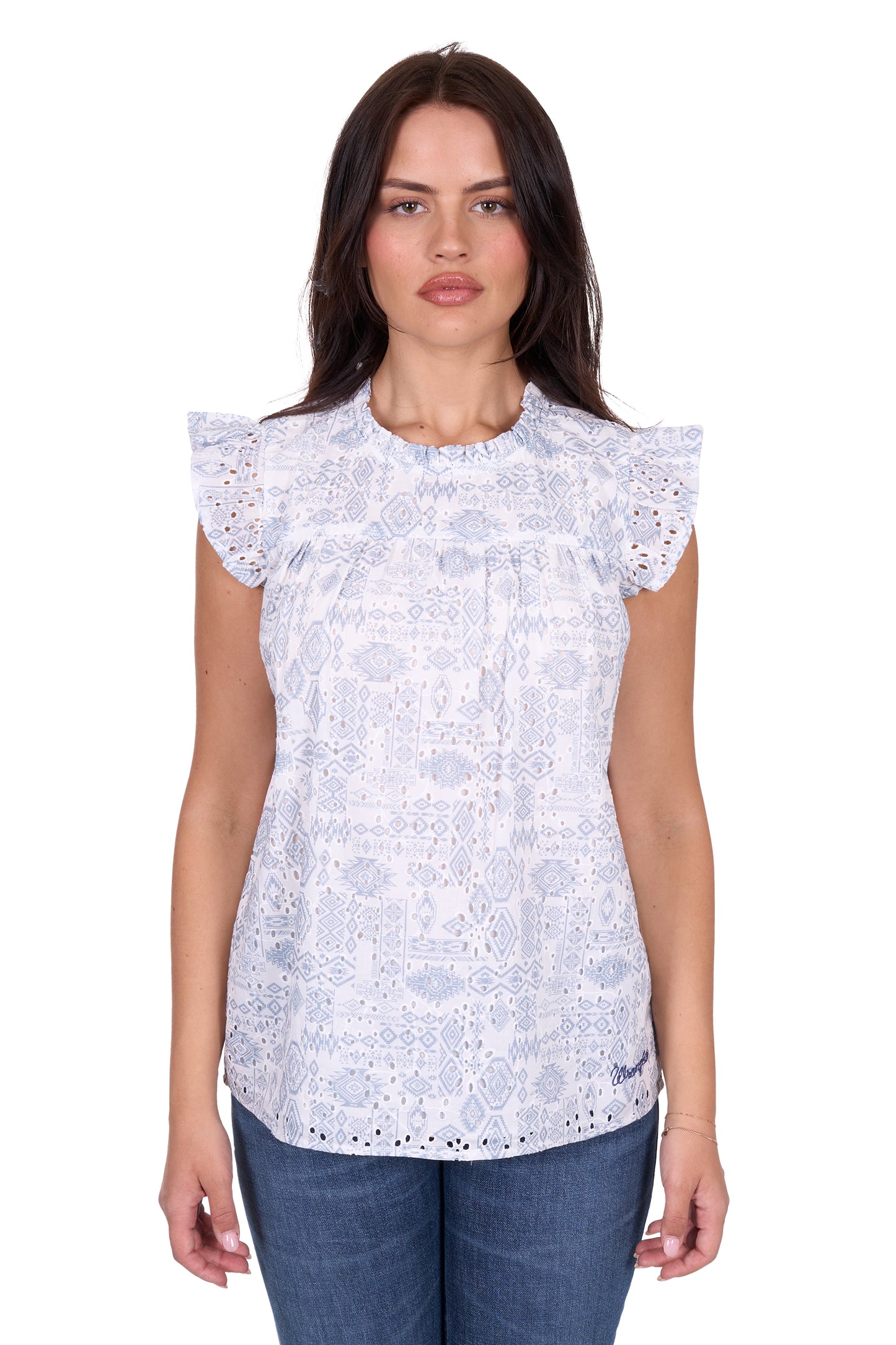 Wrangler Women’s Harlow Sleeveless Blouse