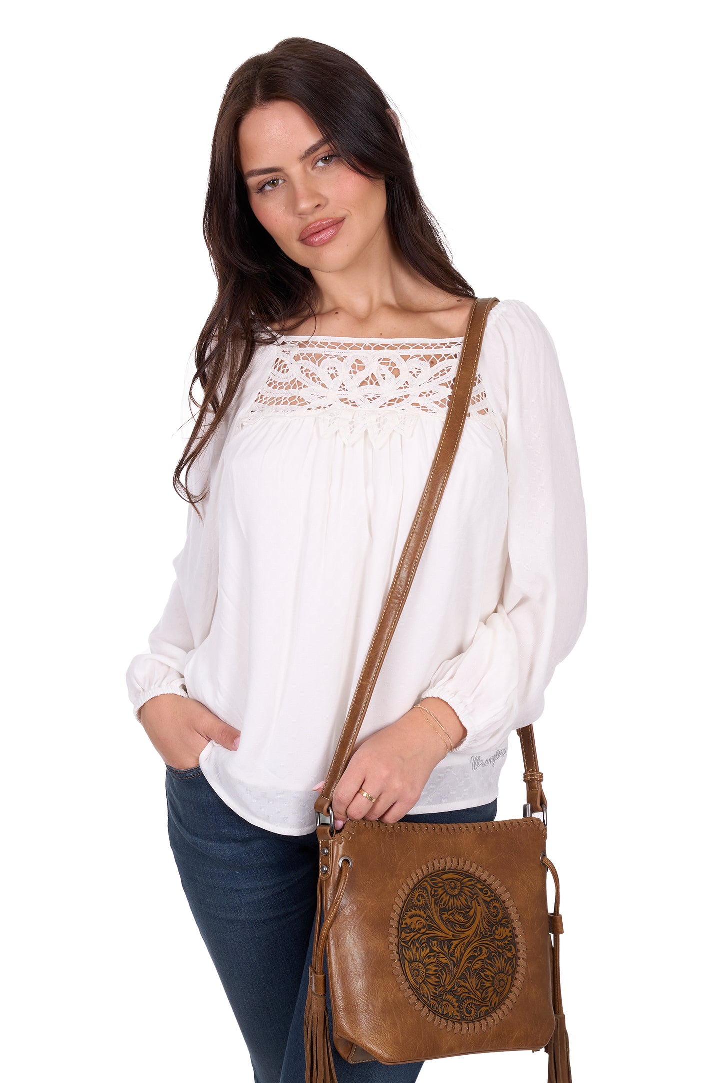 Wrangler Women’s Daria Long Sleeve Blouse