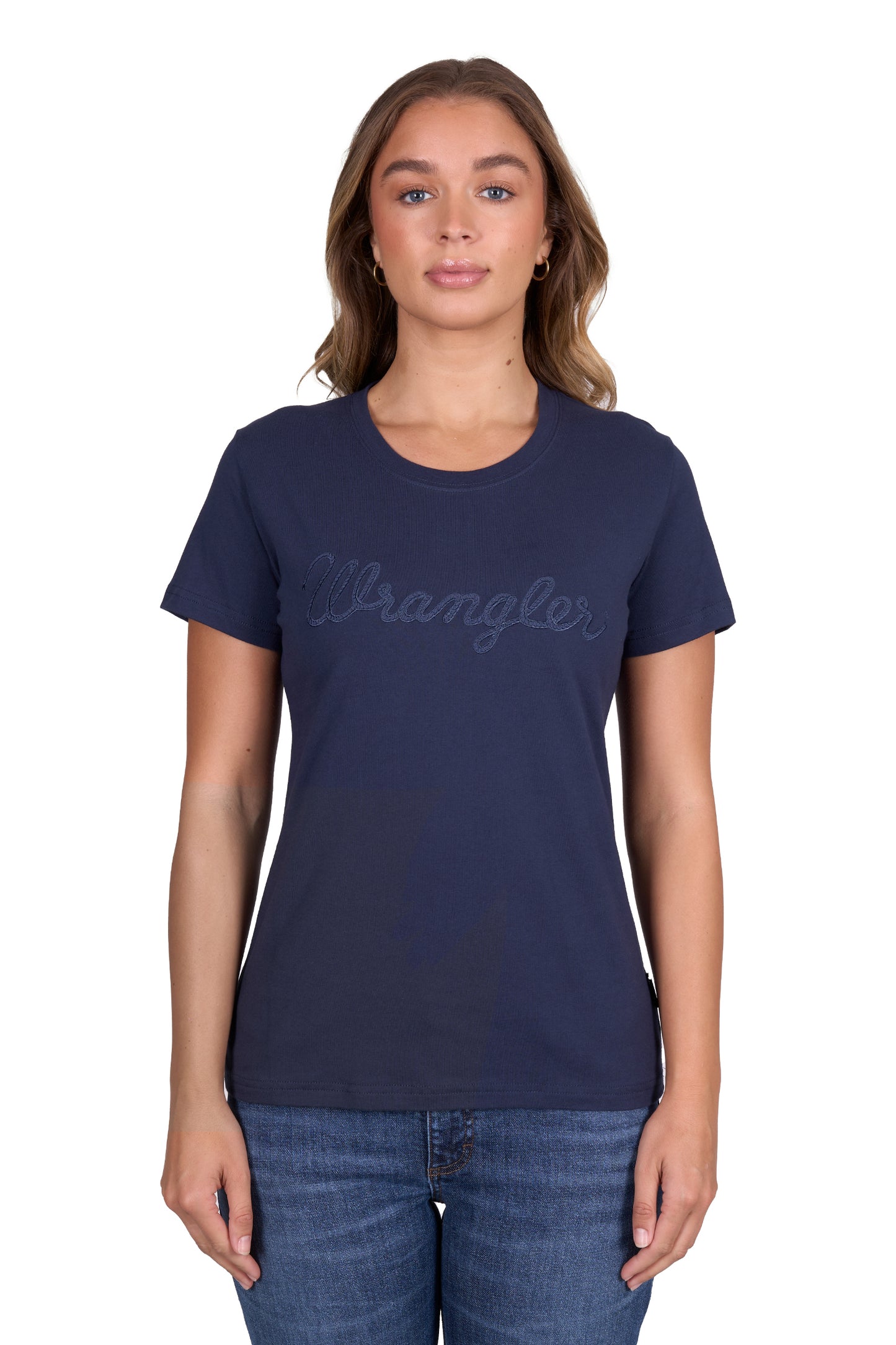Wrangler Women’s Texas Short Sleeve Tee - Navy