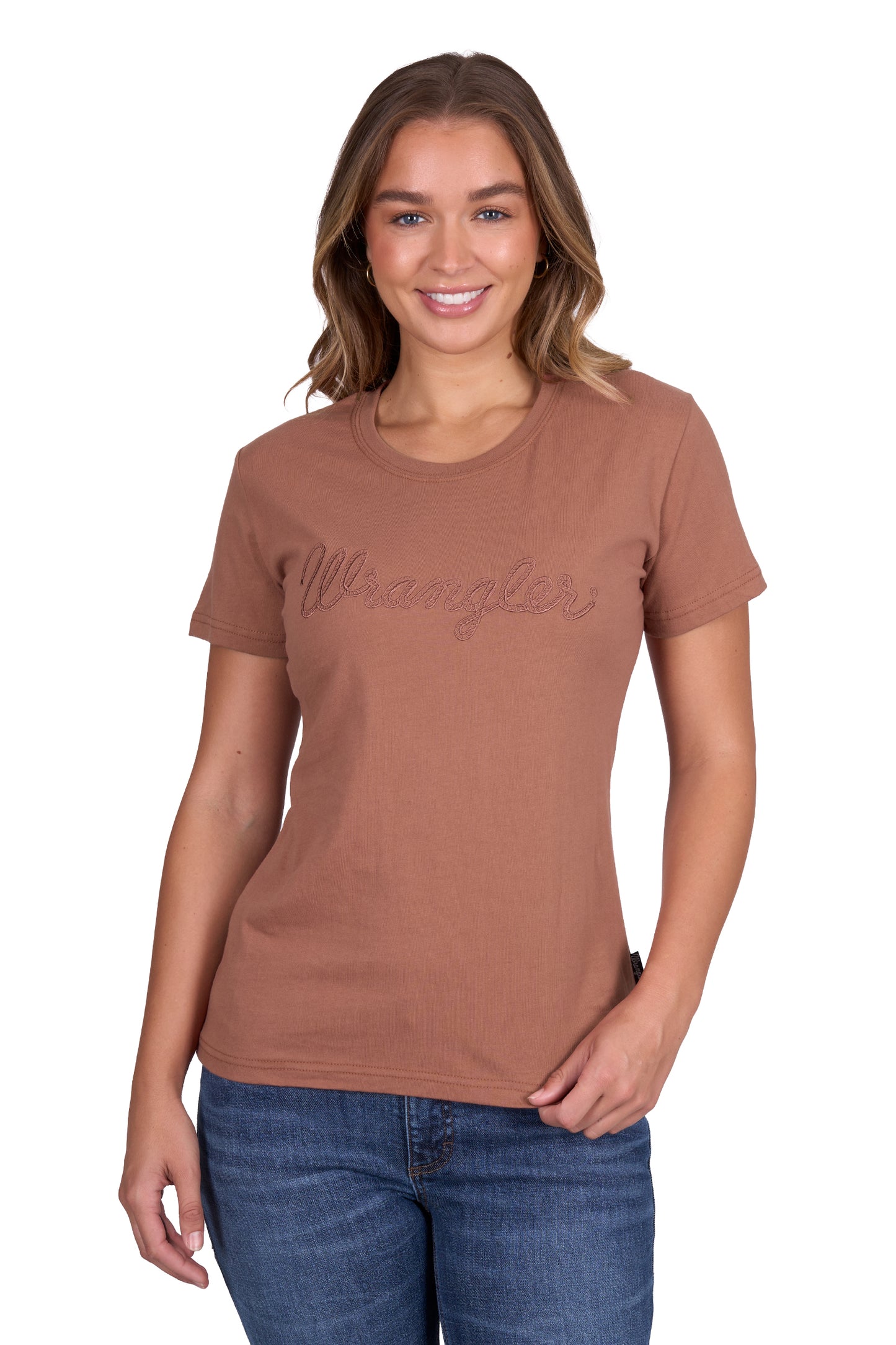 Wrangler Women’s Texas Short Sleeve Tee - Copper