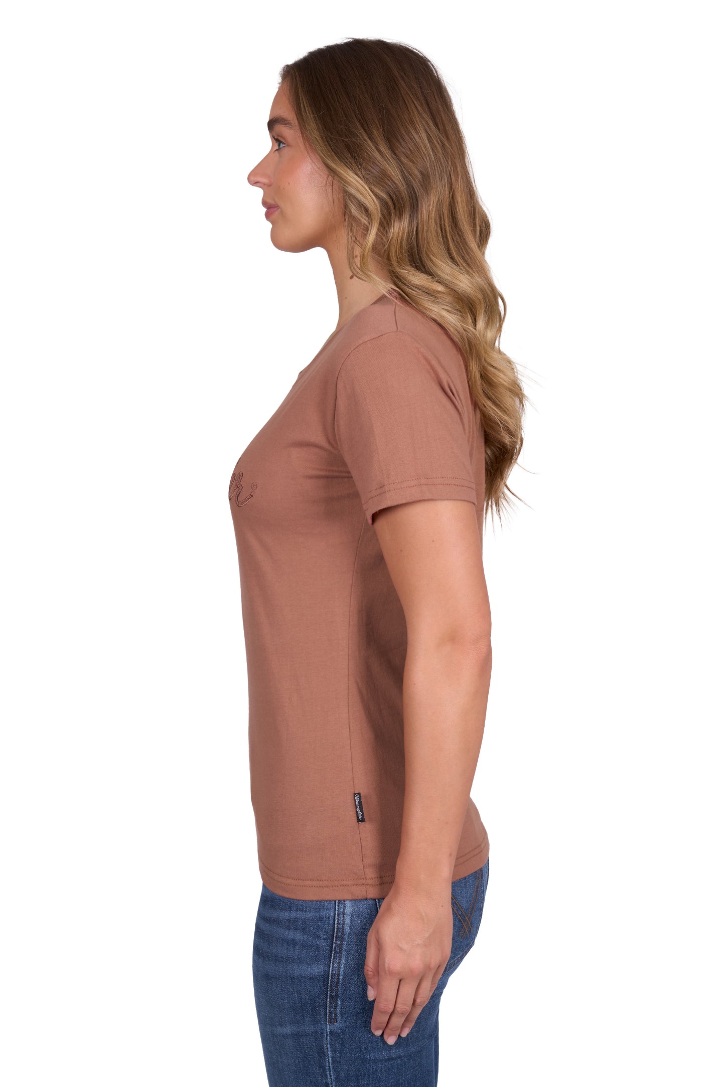 Wrangler Women’s Texas Short Sleeve Tee - Copper