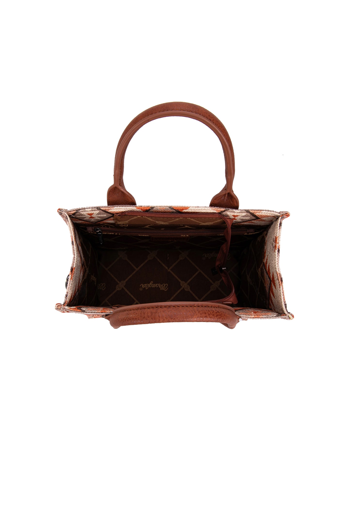 Wrangler South Western Macy Aztec Crossbody Bag - Tan