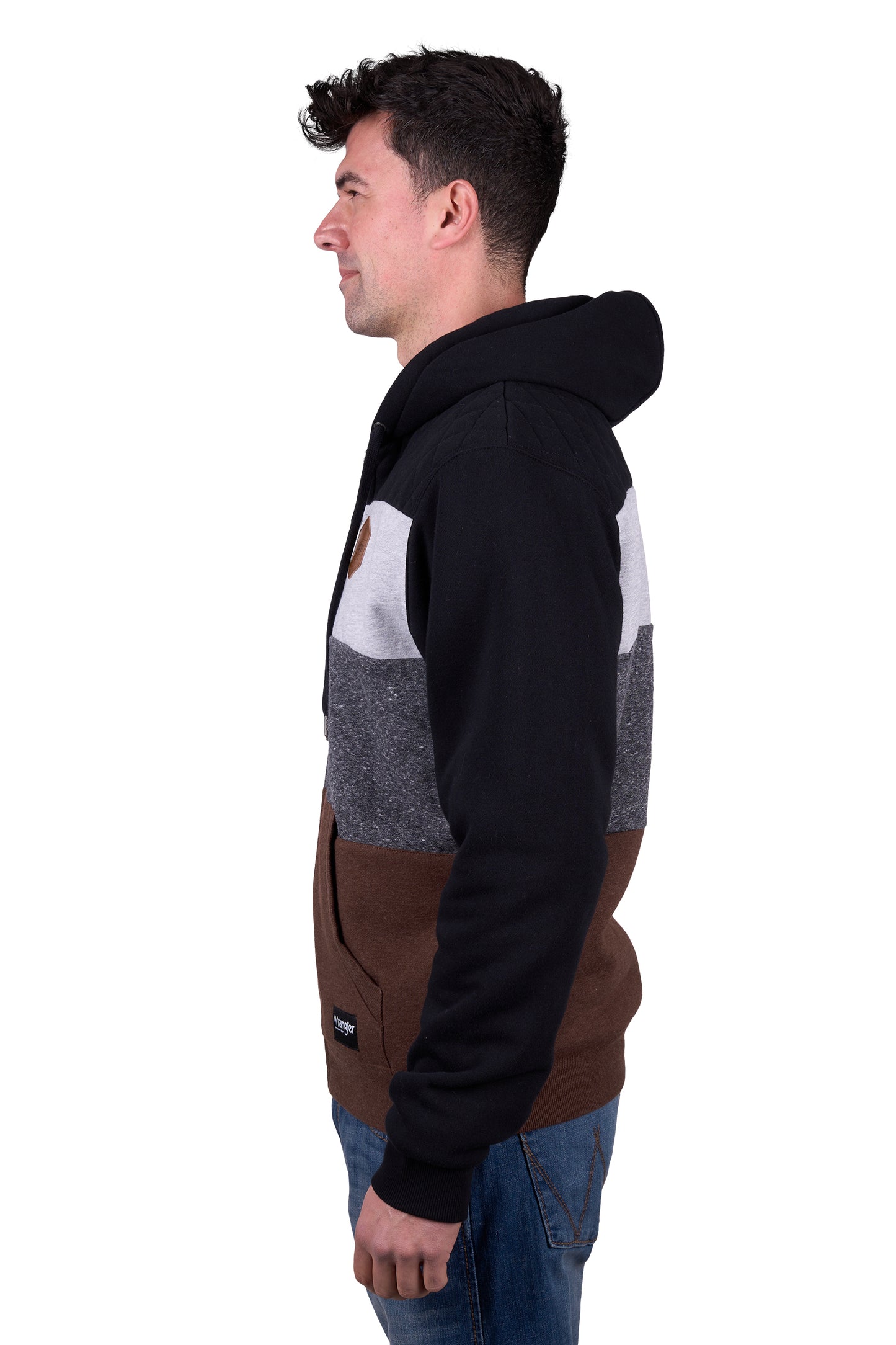 Wrangler Men’s Eric Zip Through Hoodie