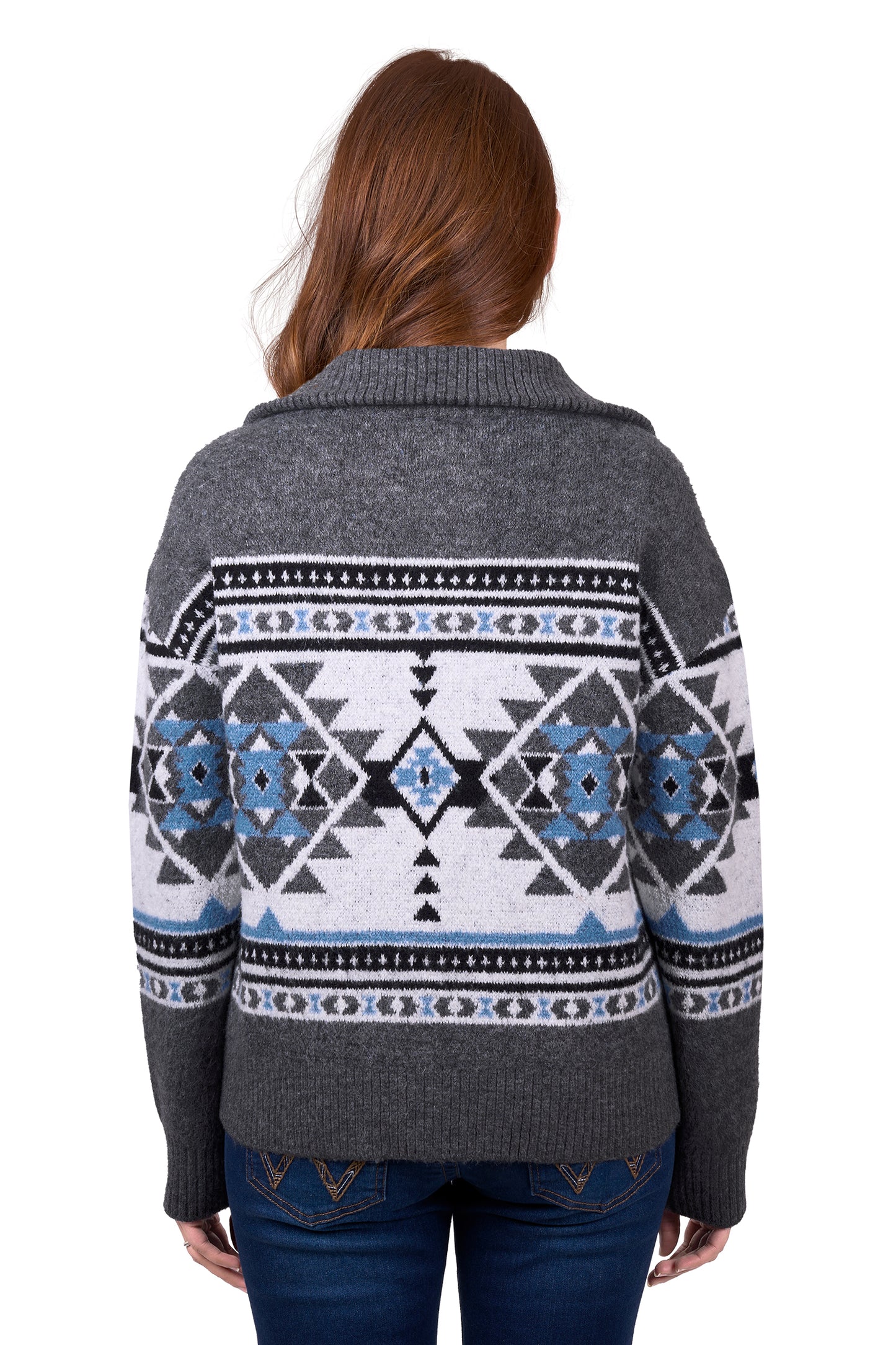 Wrangler Women’s Angie 1/4 Zip Knitted Pullover