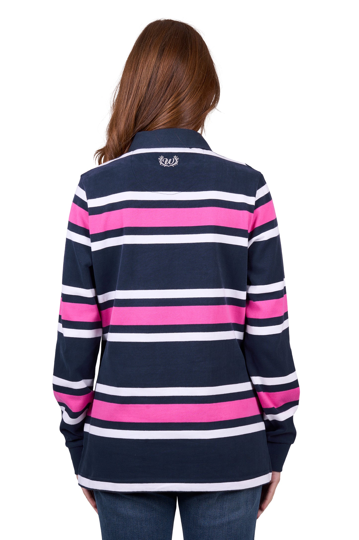 Wrangler Women’s Moira Fashion Stripe Rugby