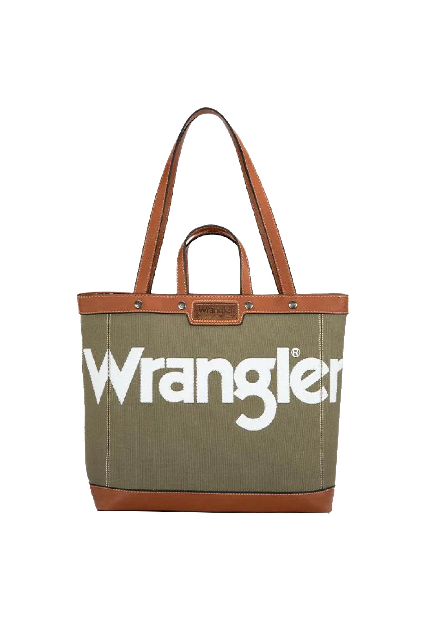 Wrangler Canvas Iconic Logo Tote Bag - Khaki
