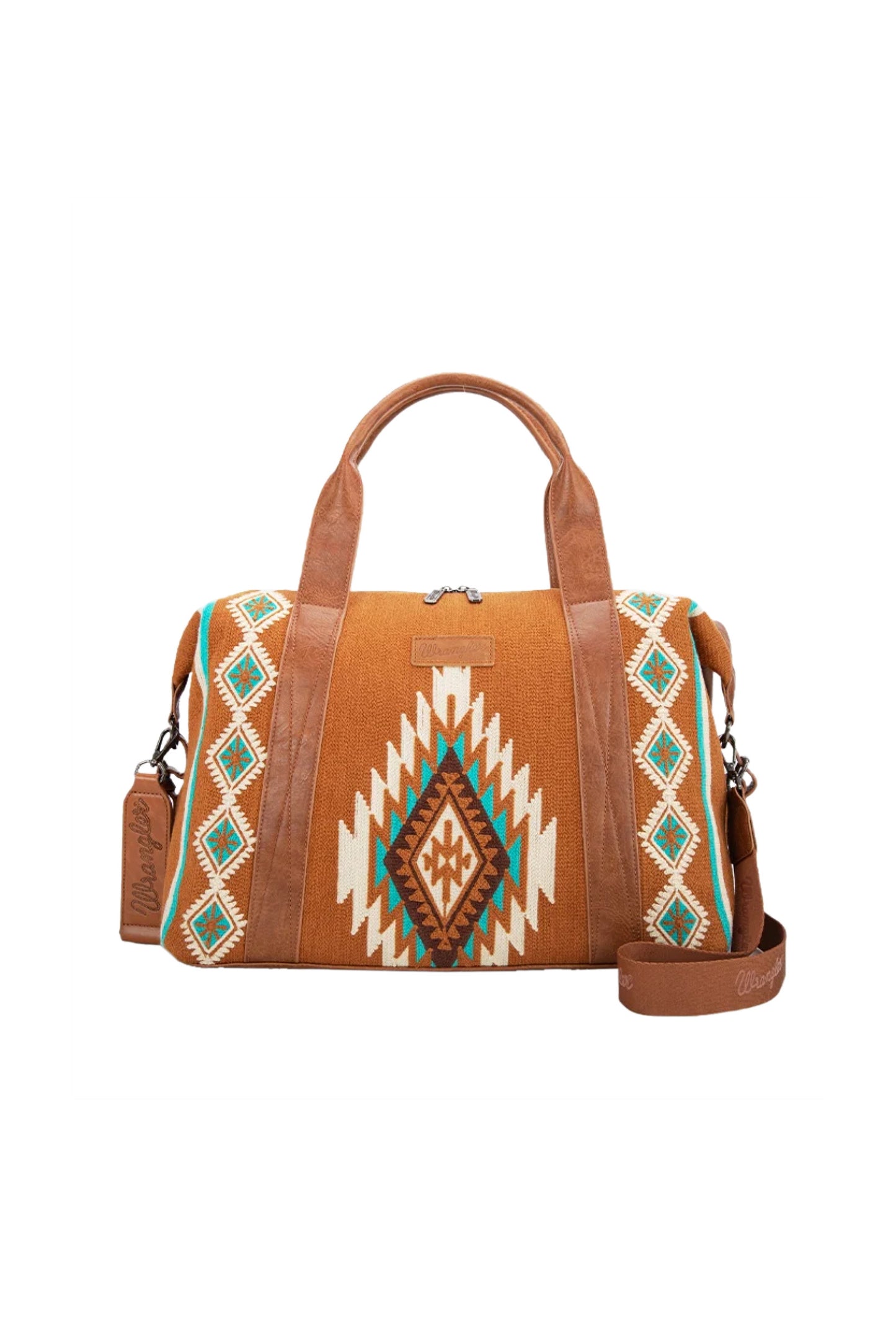 Wrangler Maya Aztec Duffle Bag - Tan