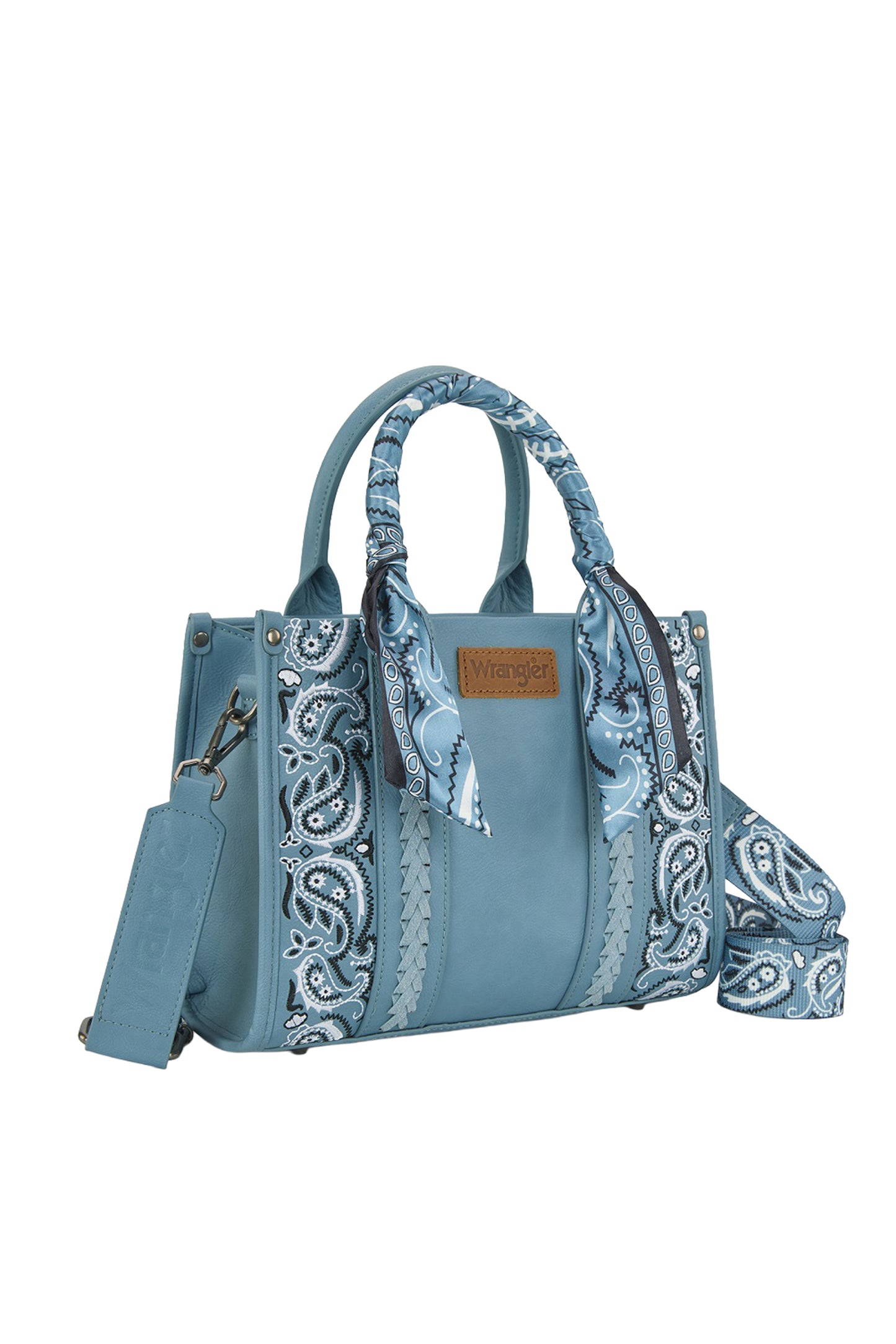 Wrangler Paisley Crossbody Bag - Blue