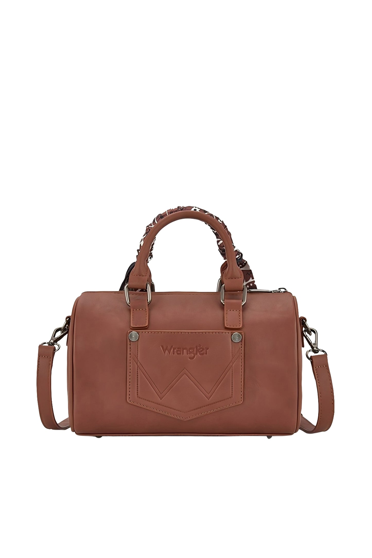 Wrangler Paisley Barrel Bag - Tan