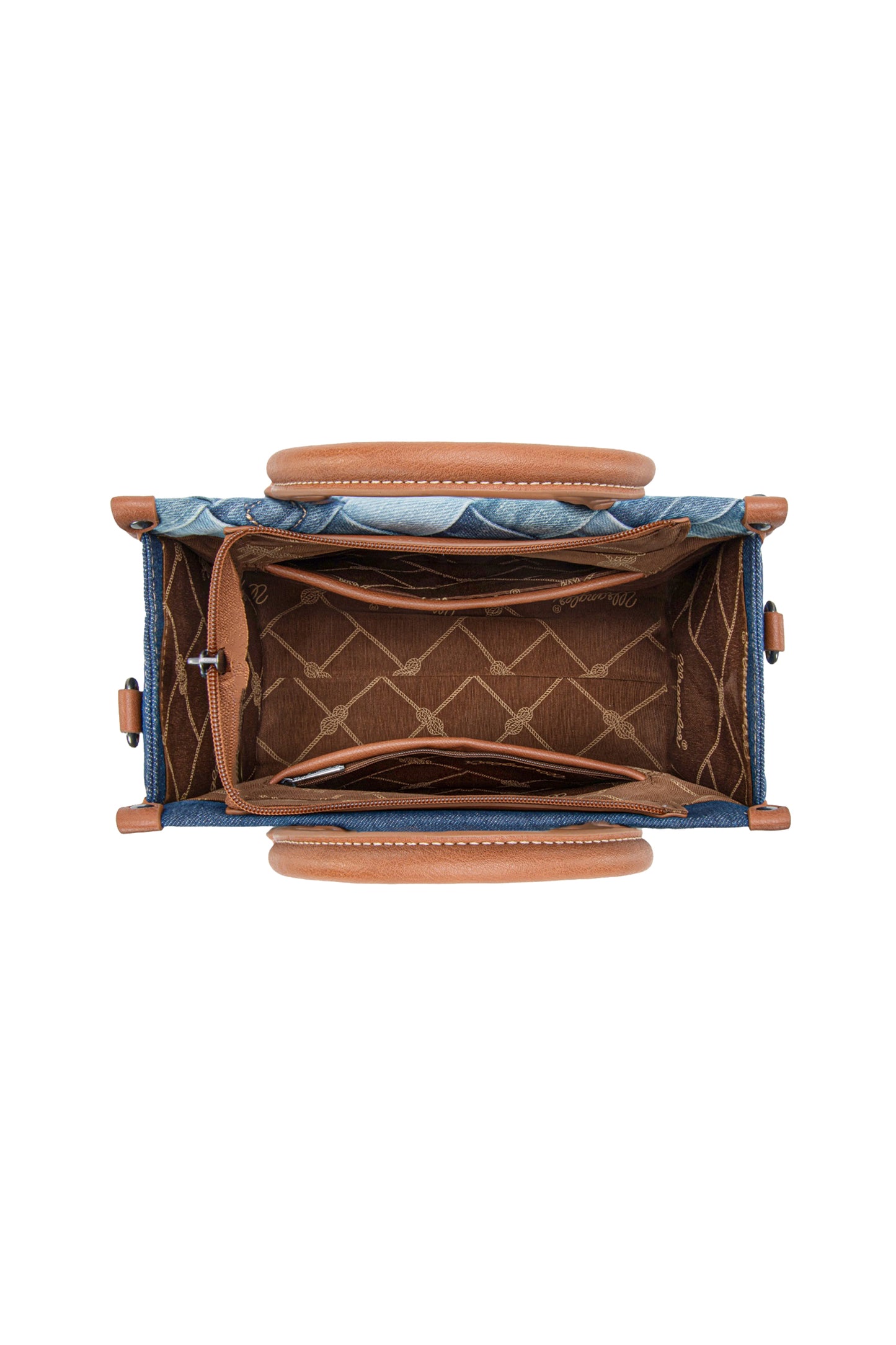 Wrangler Denim Patchwork Crossbody Bag