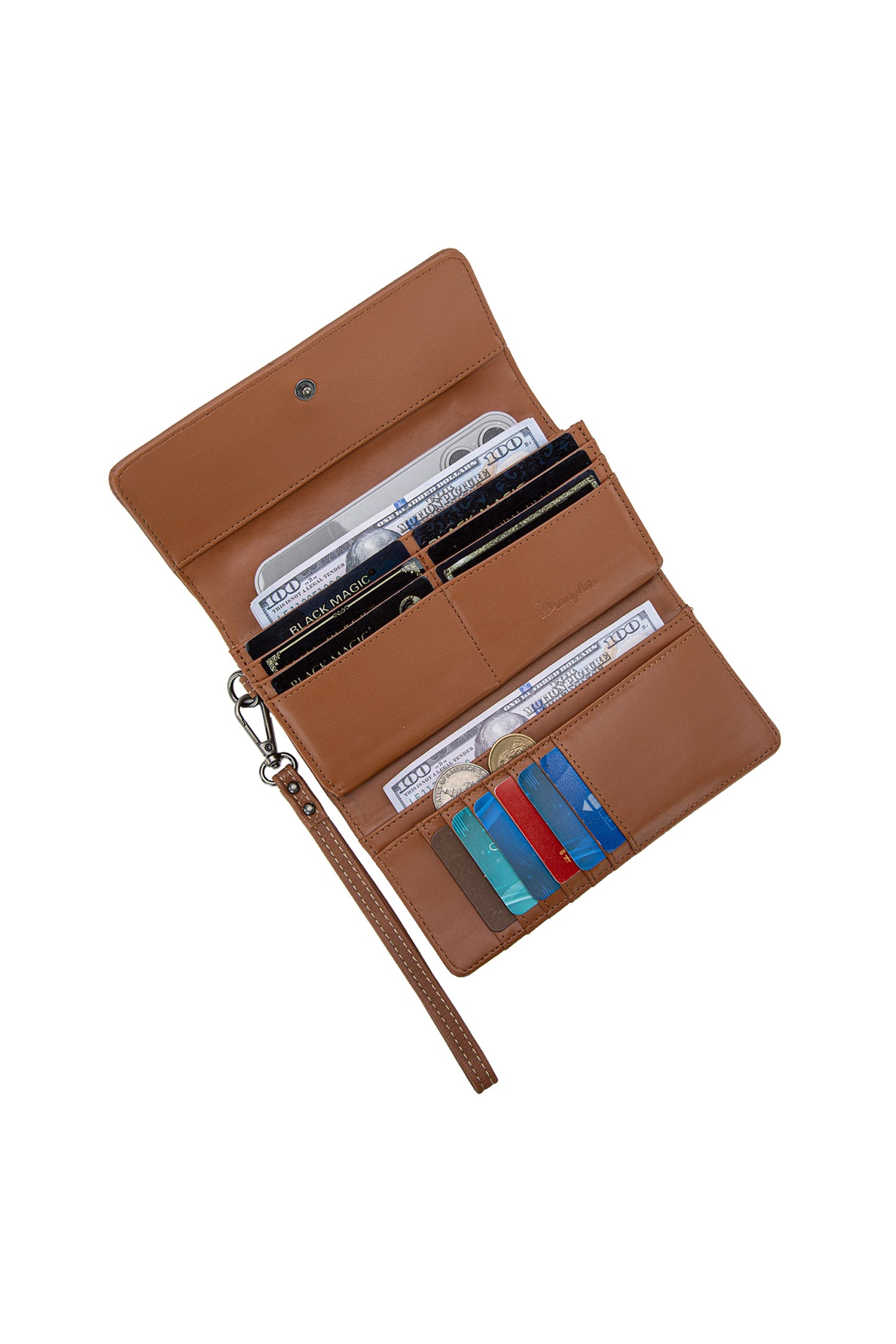 Wrangler Denim Patchwork Wallet