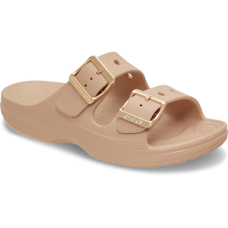 Crocs Saturday Metallic Buckle Sandal - Blush