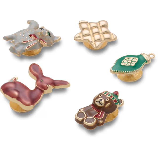 Croc Jibbitz - Nostalgic Holiday 5 Pack